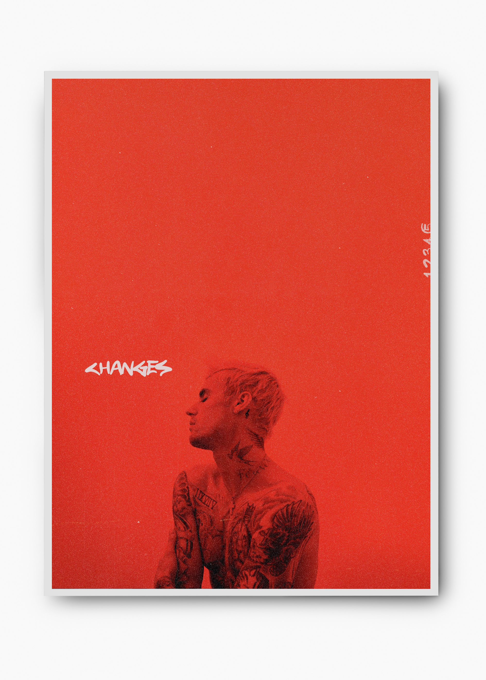 Quadro Justin Bieber Changes Capa - 2