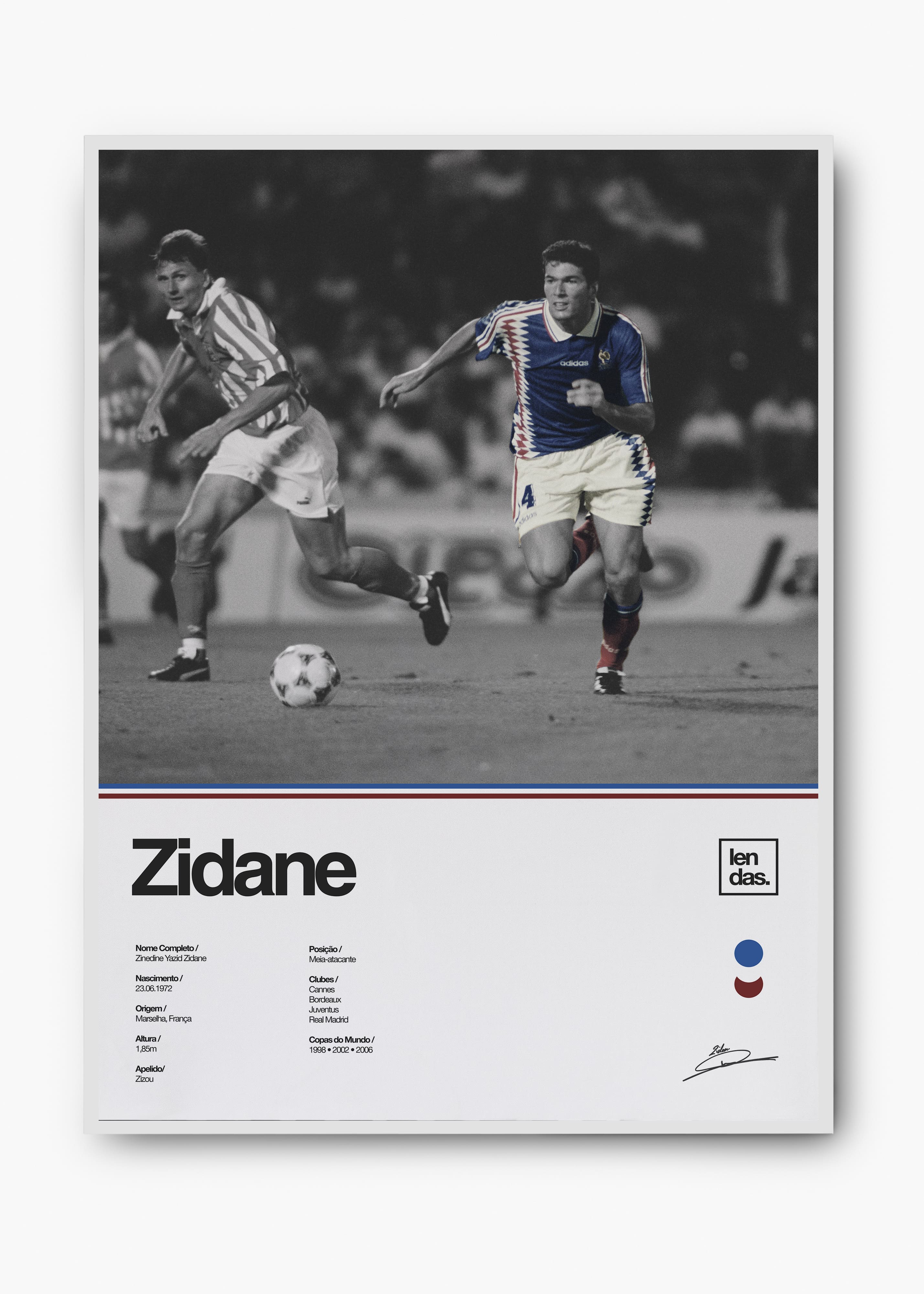Quadro Zidane