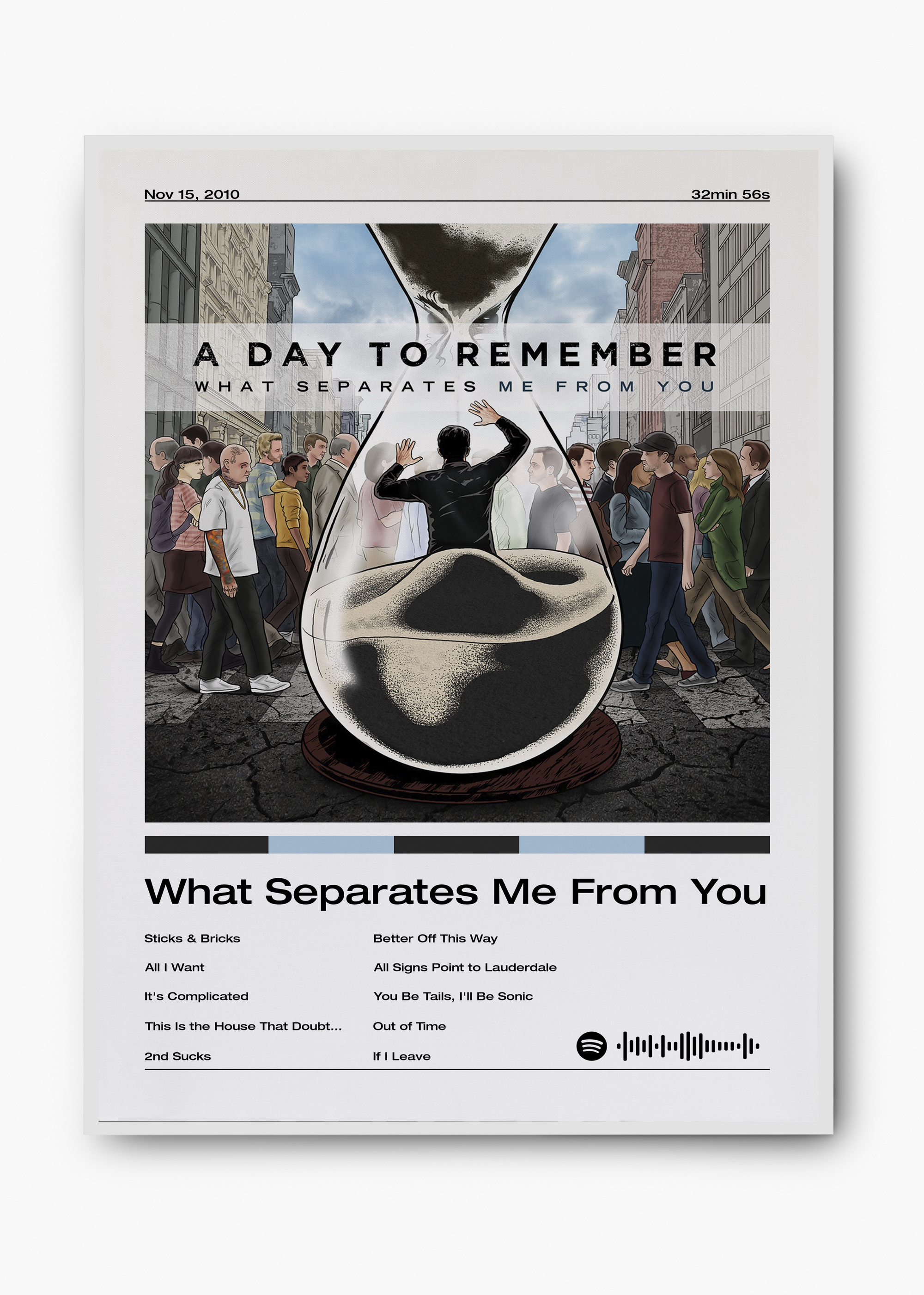 Quadro A Day To Remember What Separates Me from You - 2