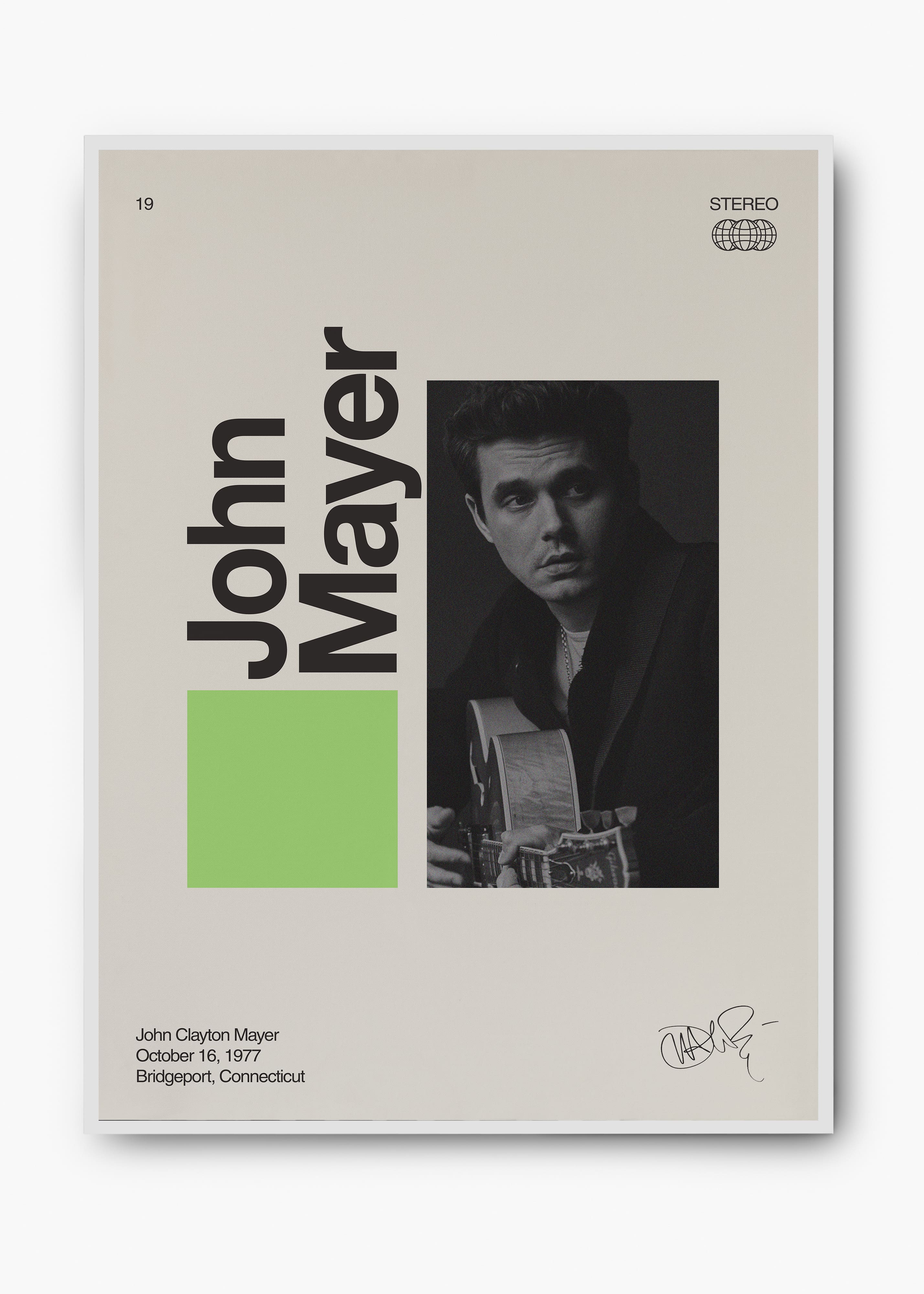 Quadro Signature John Mayer