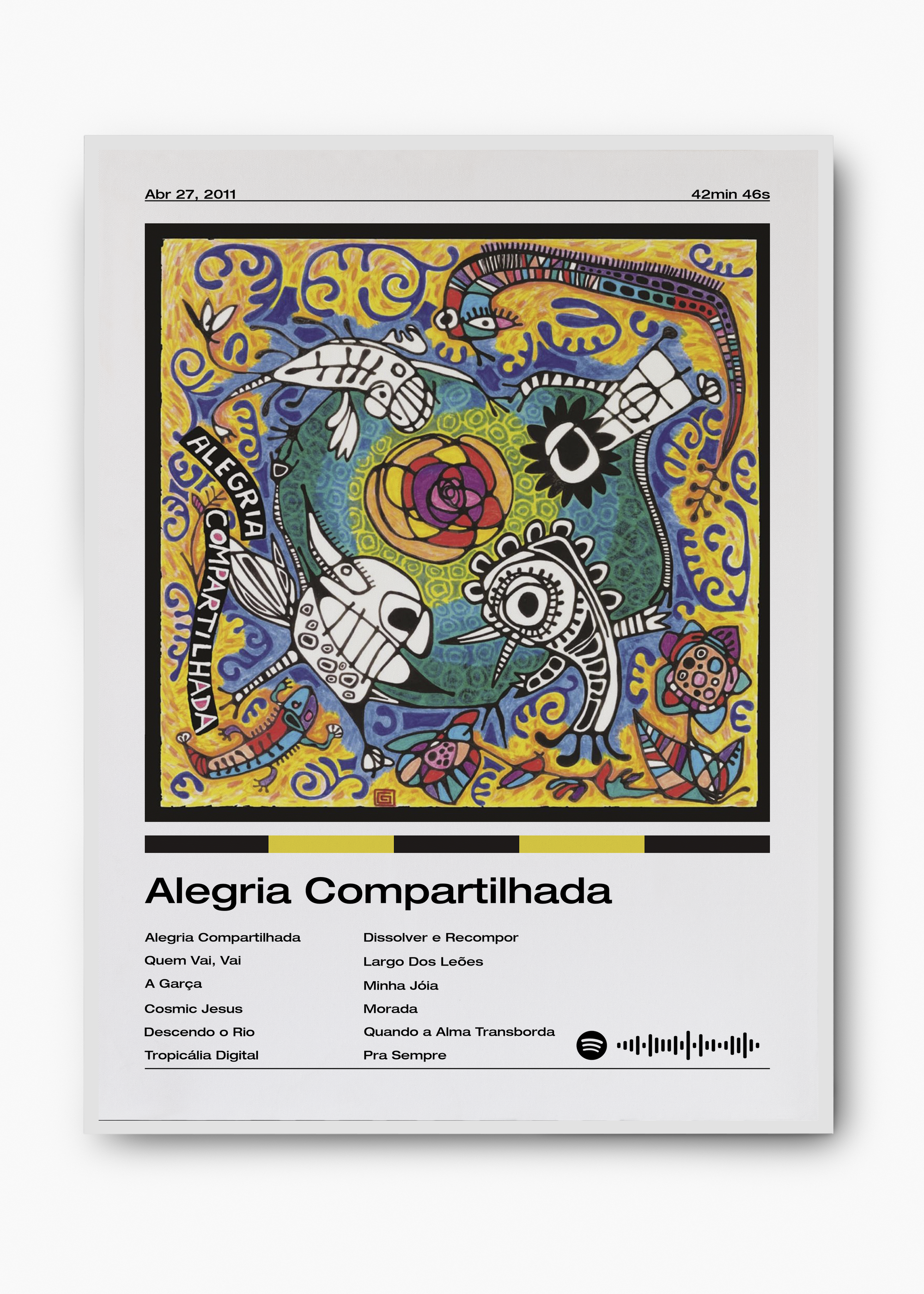 Quadro Forfun Alegria Compartilhada - 2