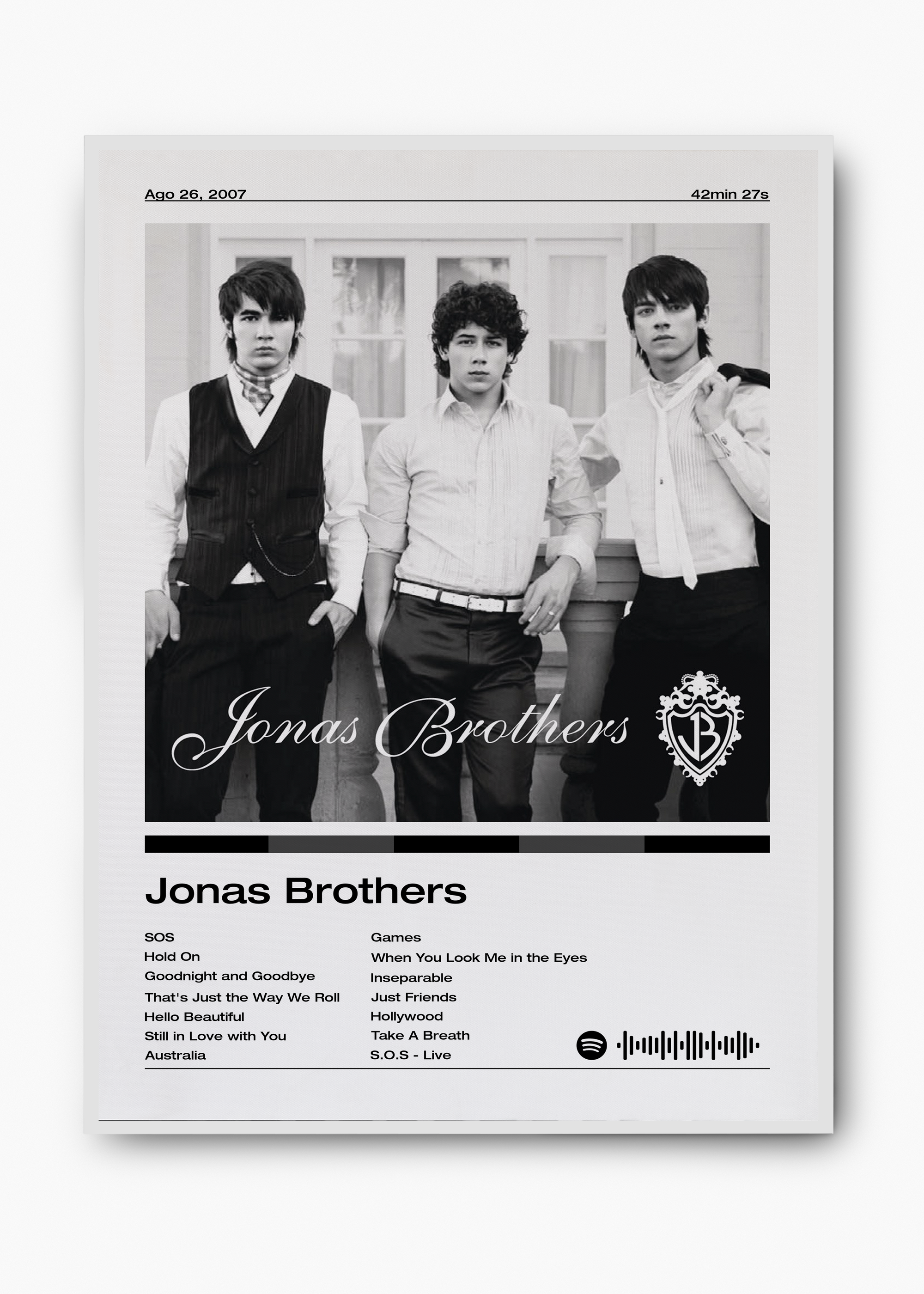 Quadro Jonas Brothers Jonas Brothers - 2