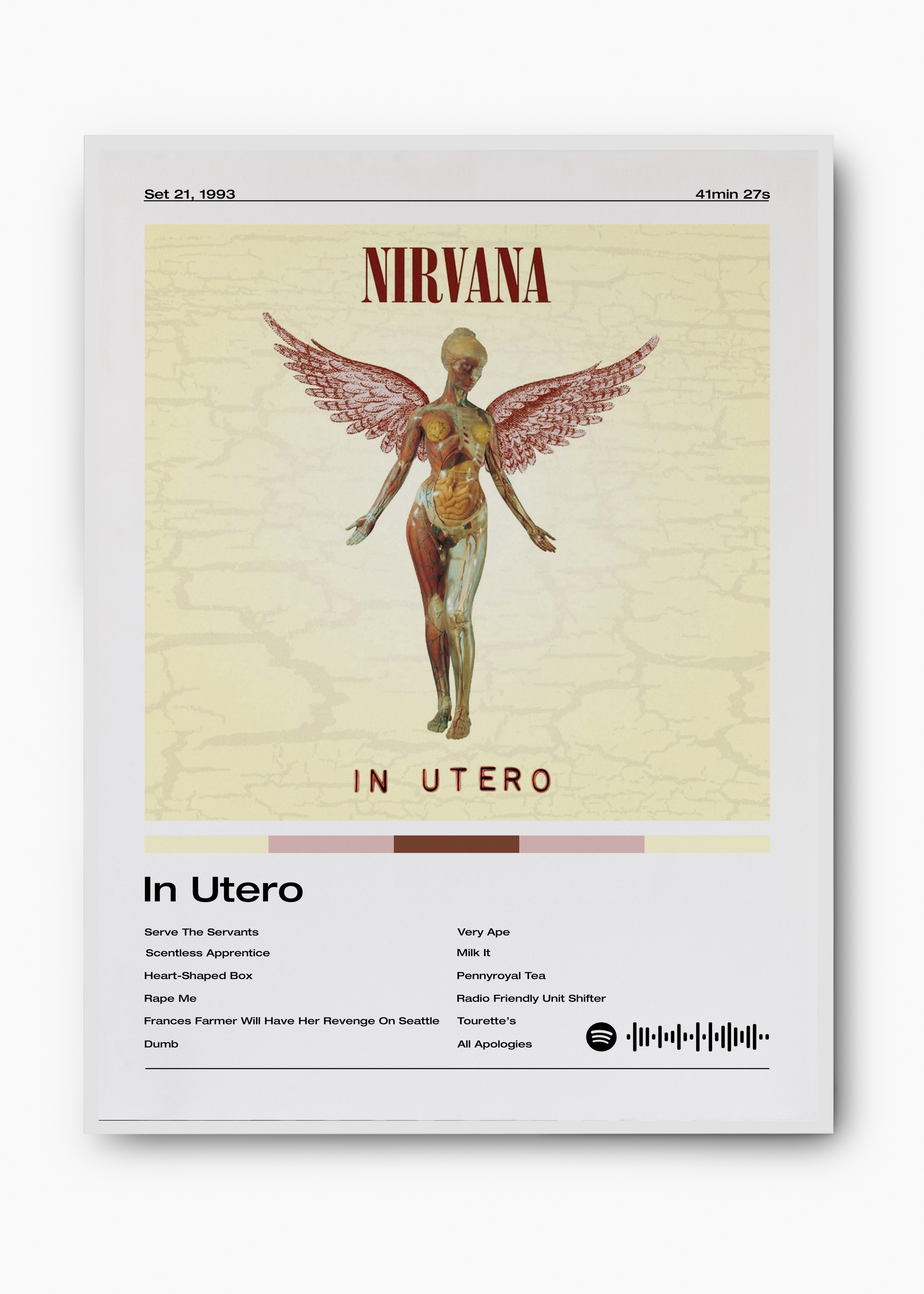 Quadro Nirvana In Utero - 2