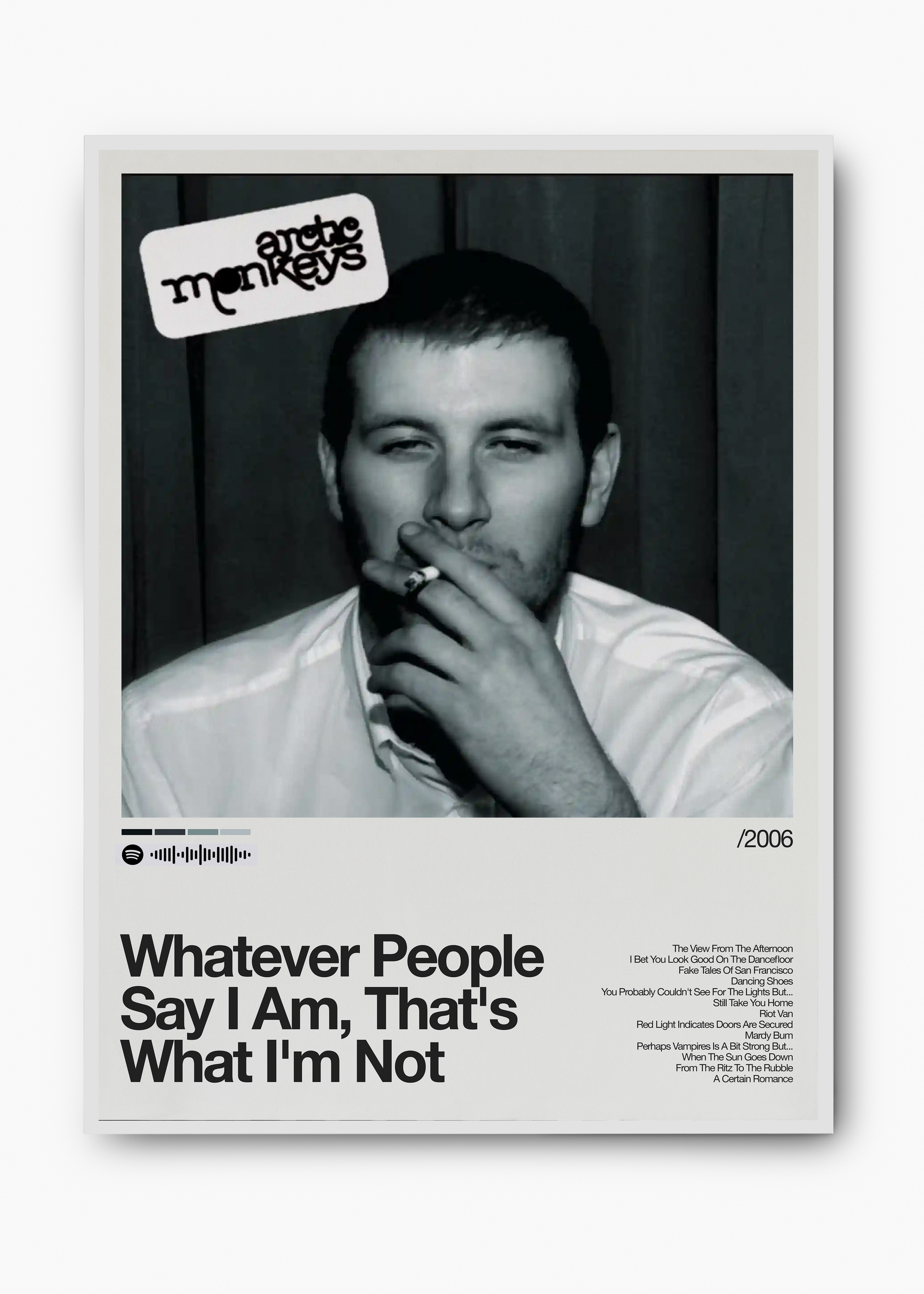 Quadro Arctic Monkeys Whatever People Say I Am - 2
