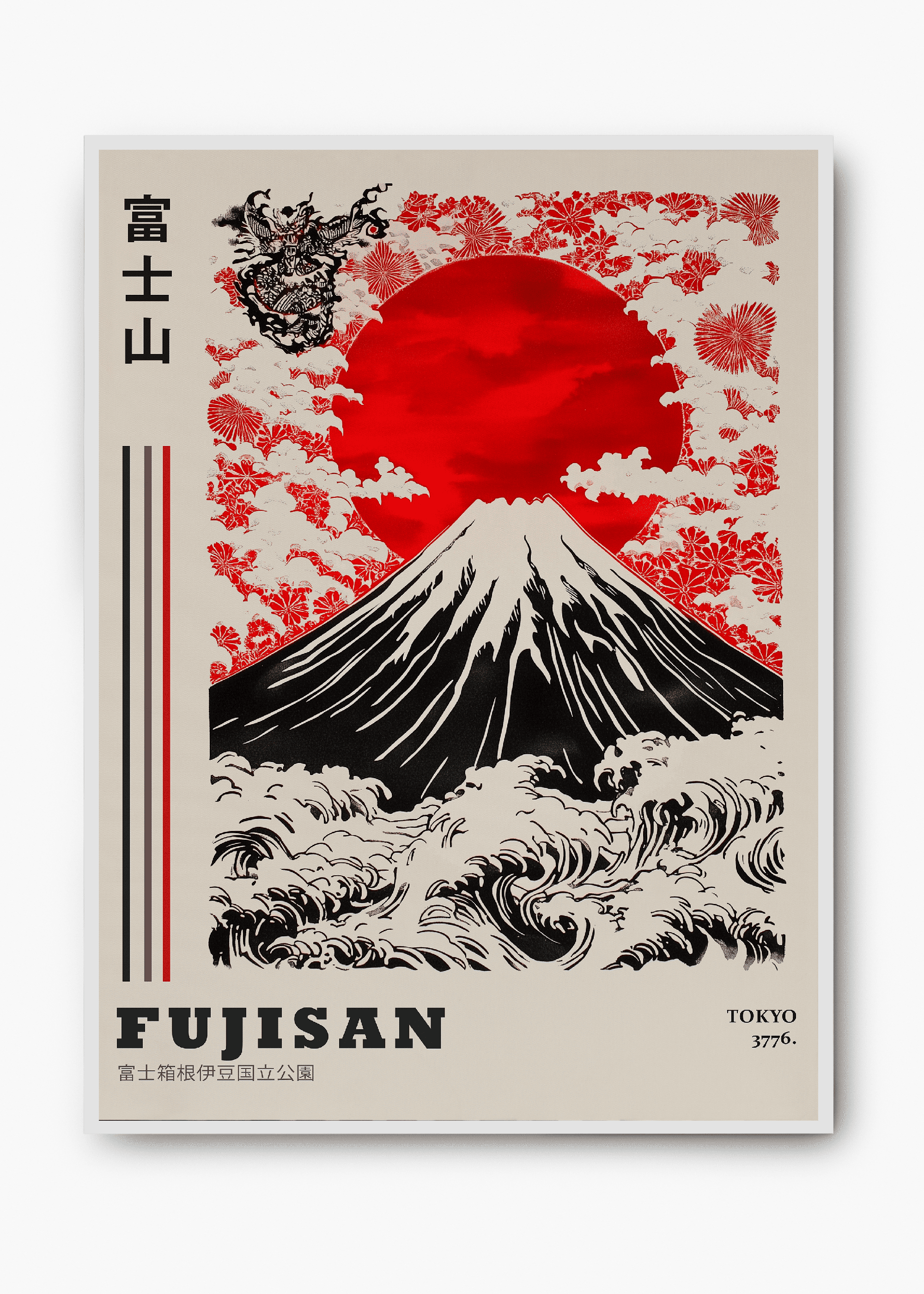 Quadro Japones Fujisan 3776 - 2