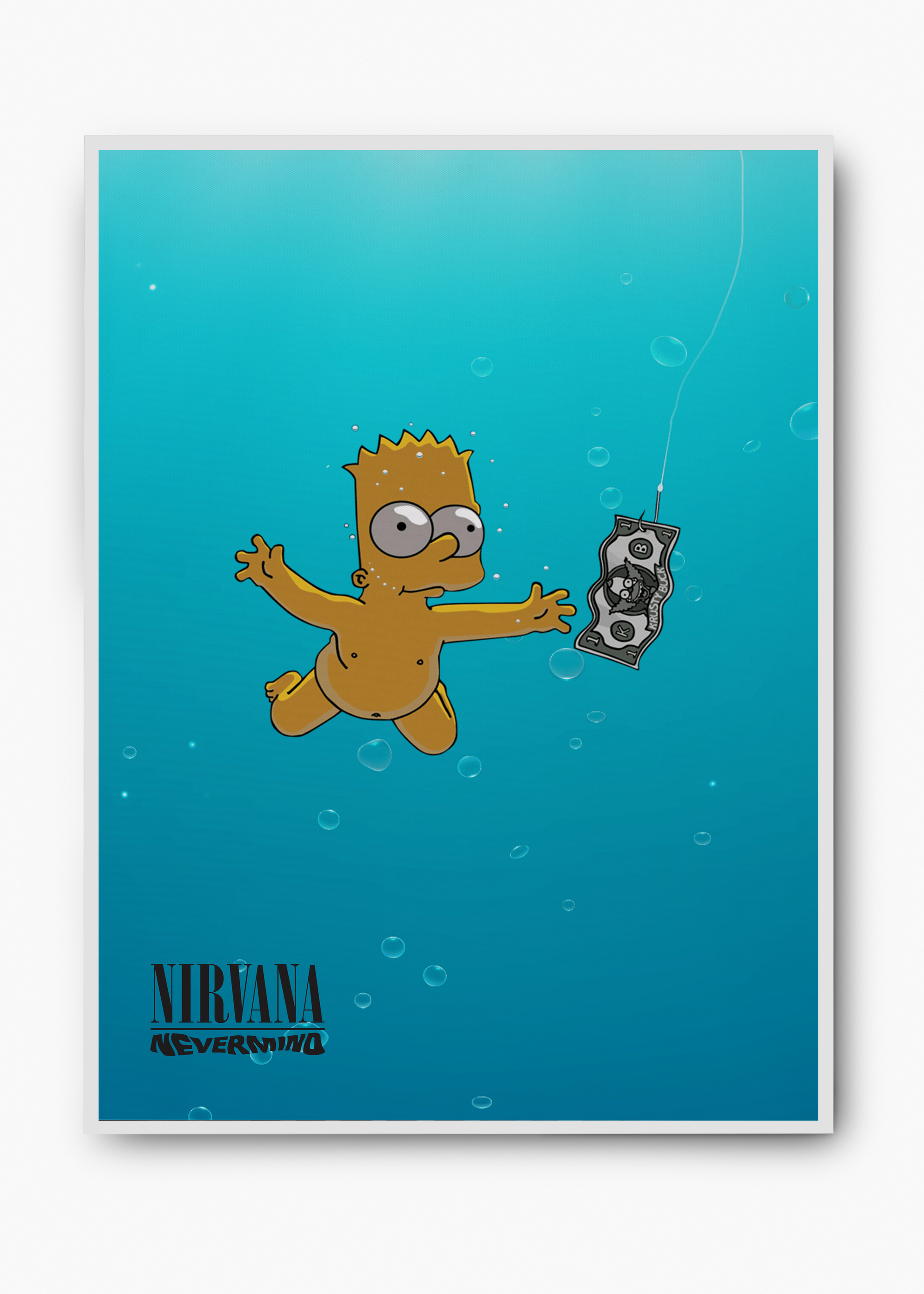 Quadro Bart Nevermind Nirvana - 2