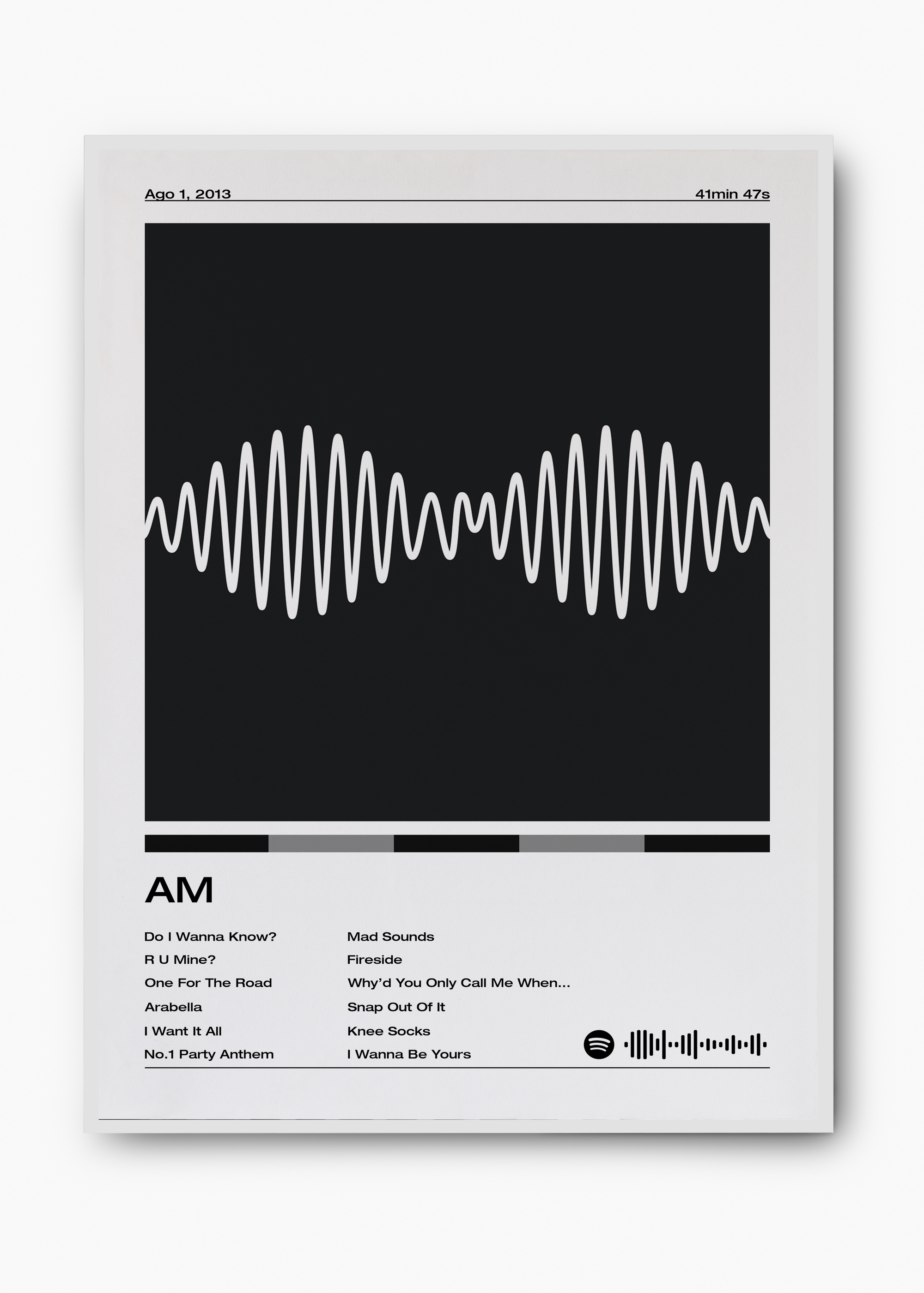 Quadro Arctic Monkeys AM - 2