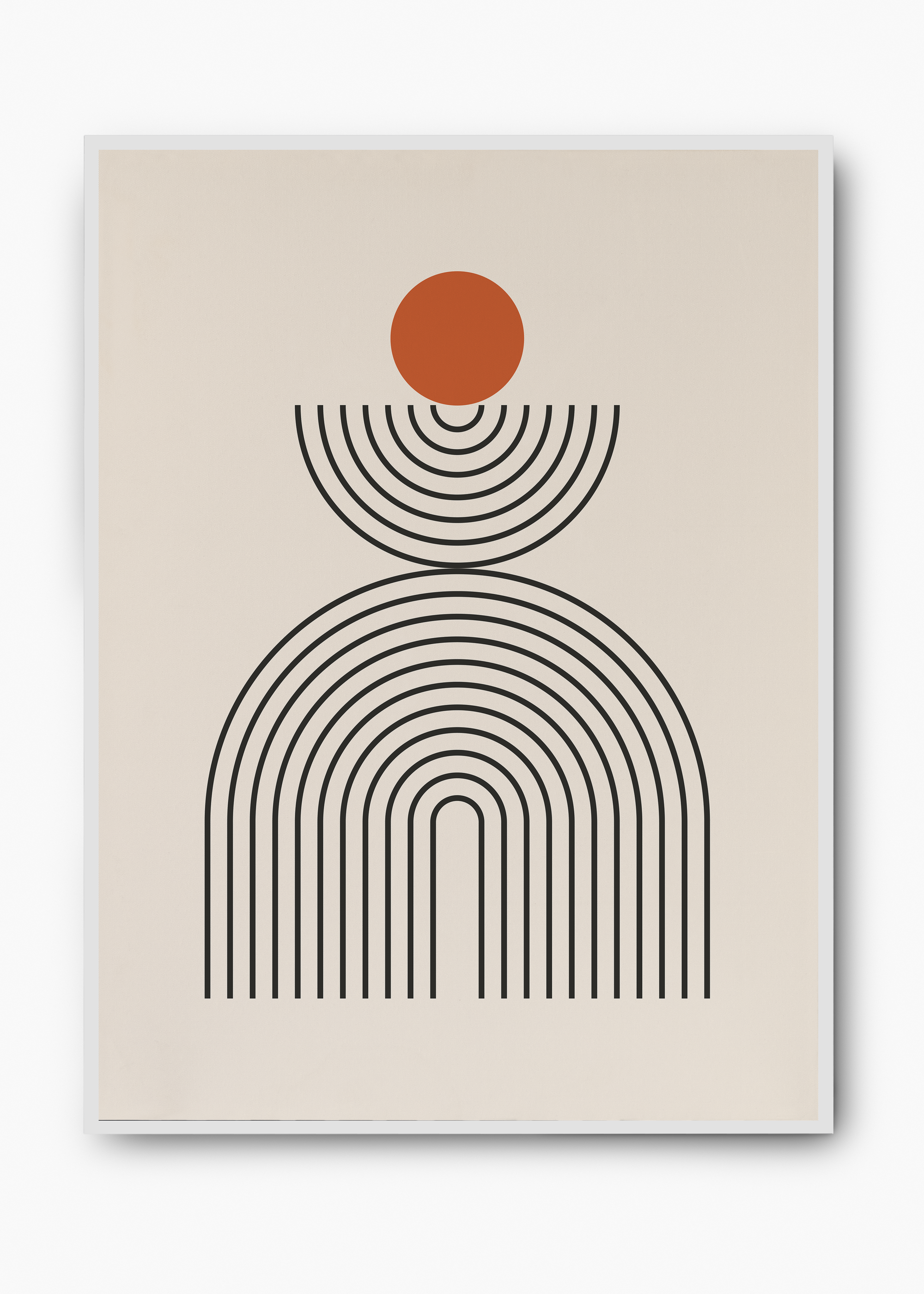 Quadro Bauhaus Abstract Harmony I - 2