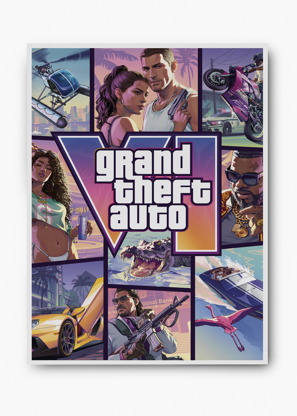 Quadro Grand Theft Auto VI : GTA 6 v2 - 2