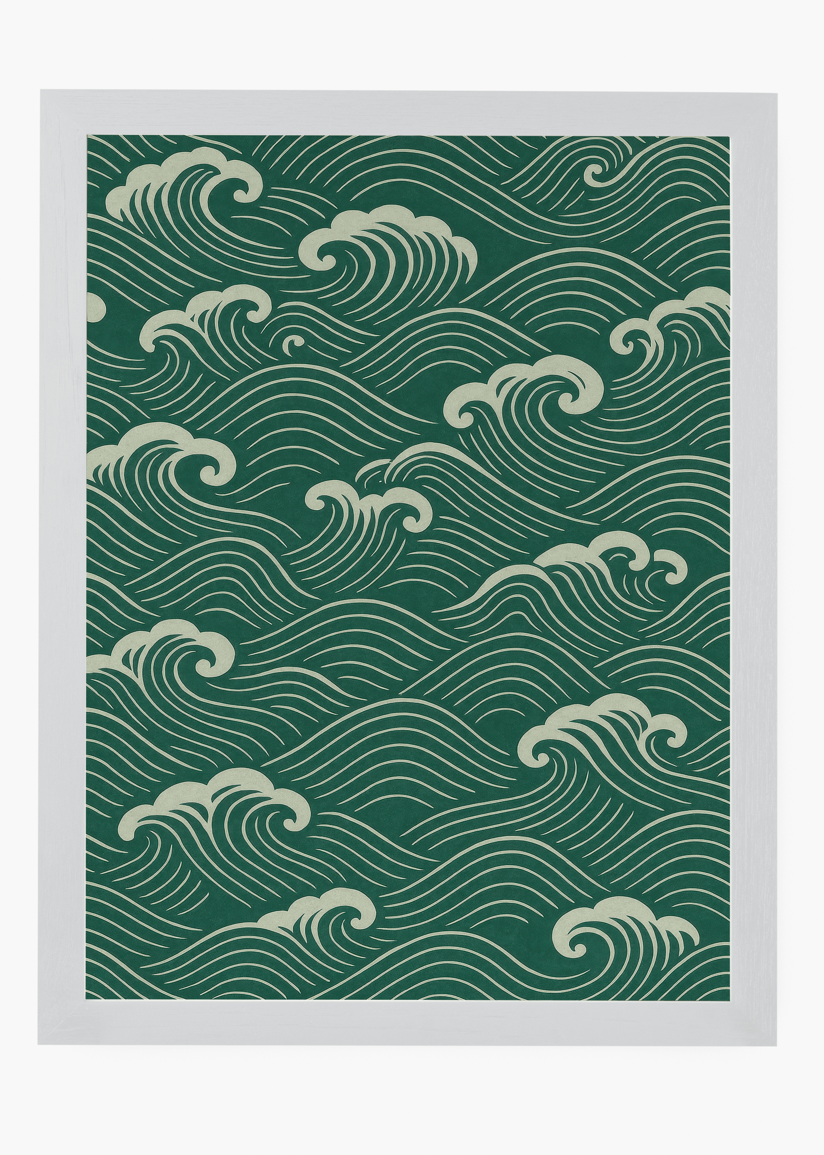 Quadro Japonês Forest Waves