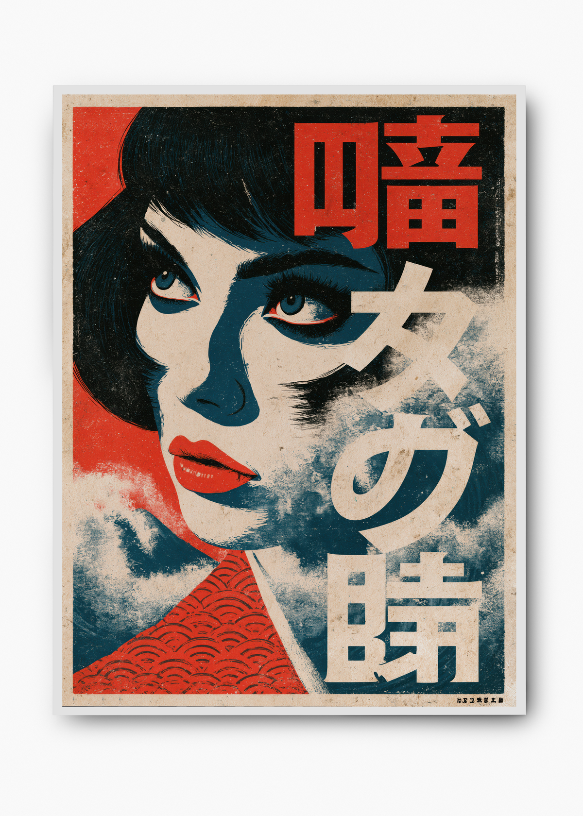 Quadro Japonês Kemuri Bijin - 2