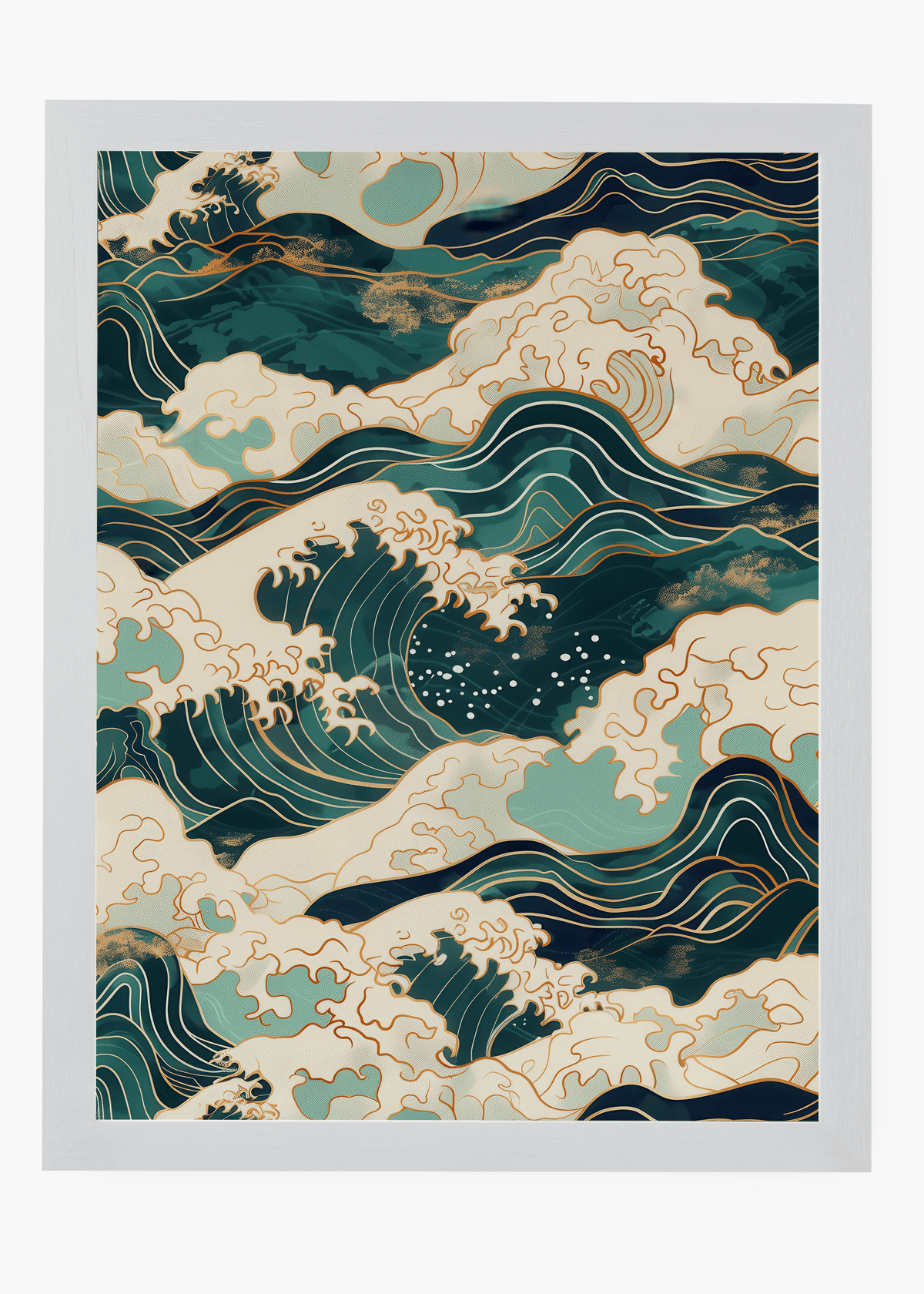 Quadro Japonês The Storm II