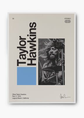 Quadro Signature Taylor Hawkins