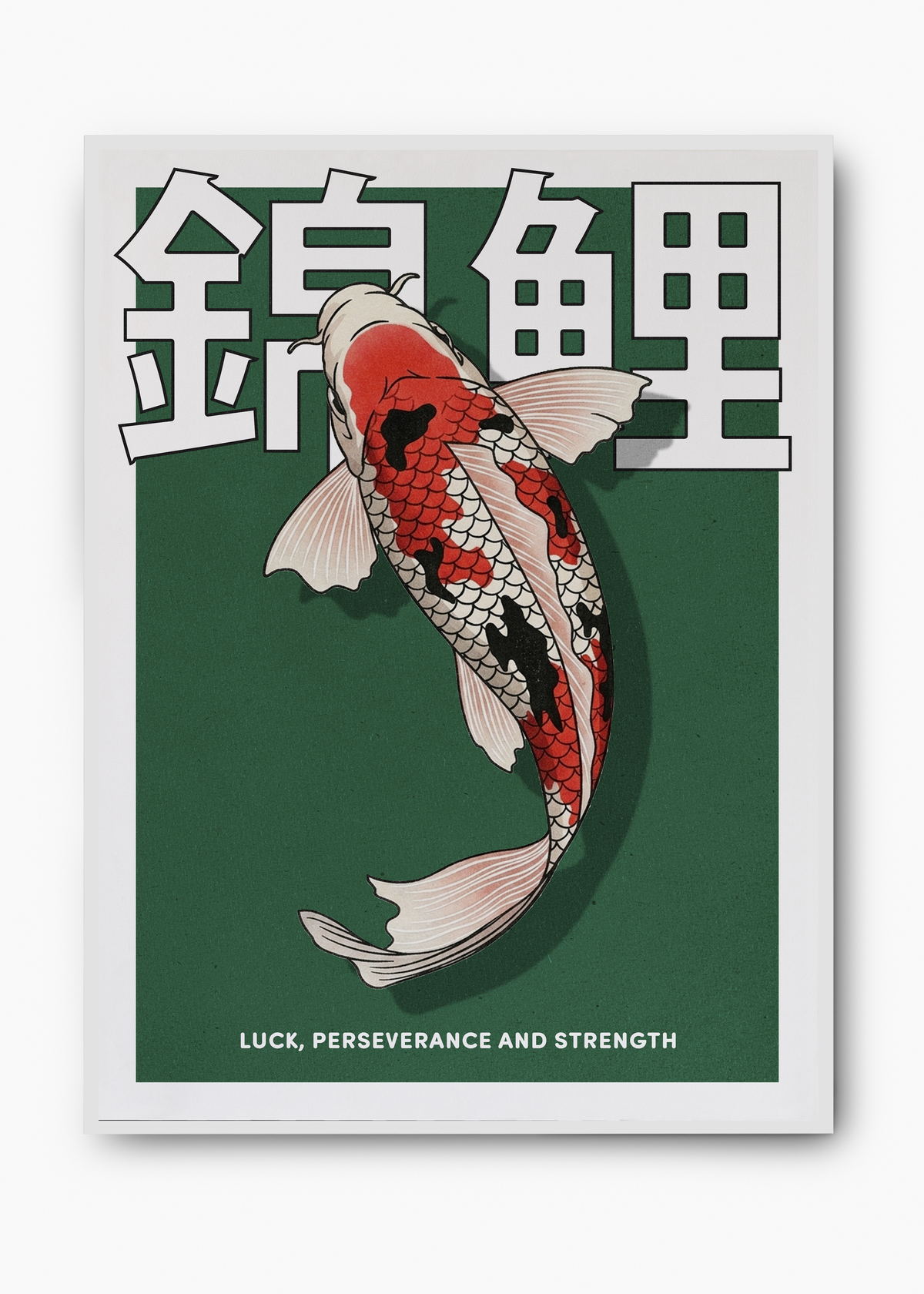 Quadro Green Koi - 2