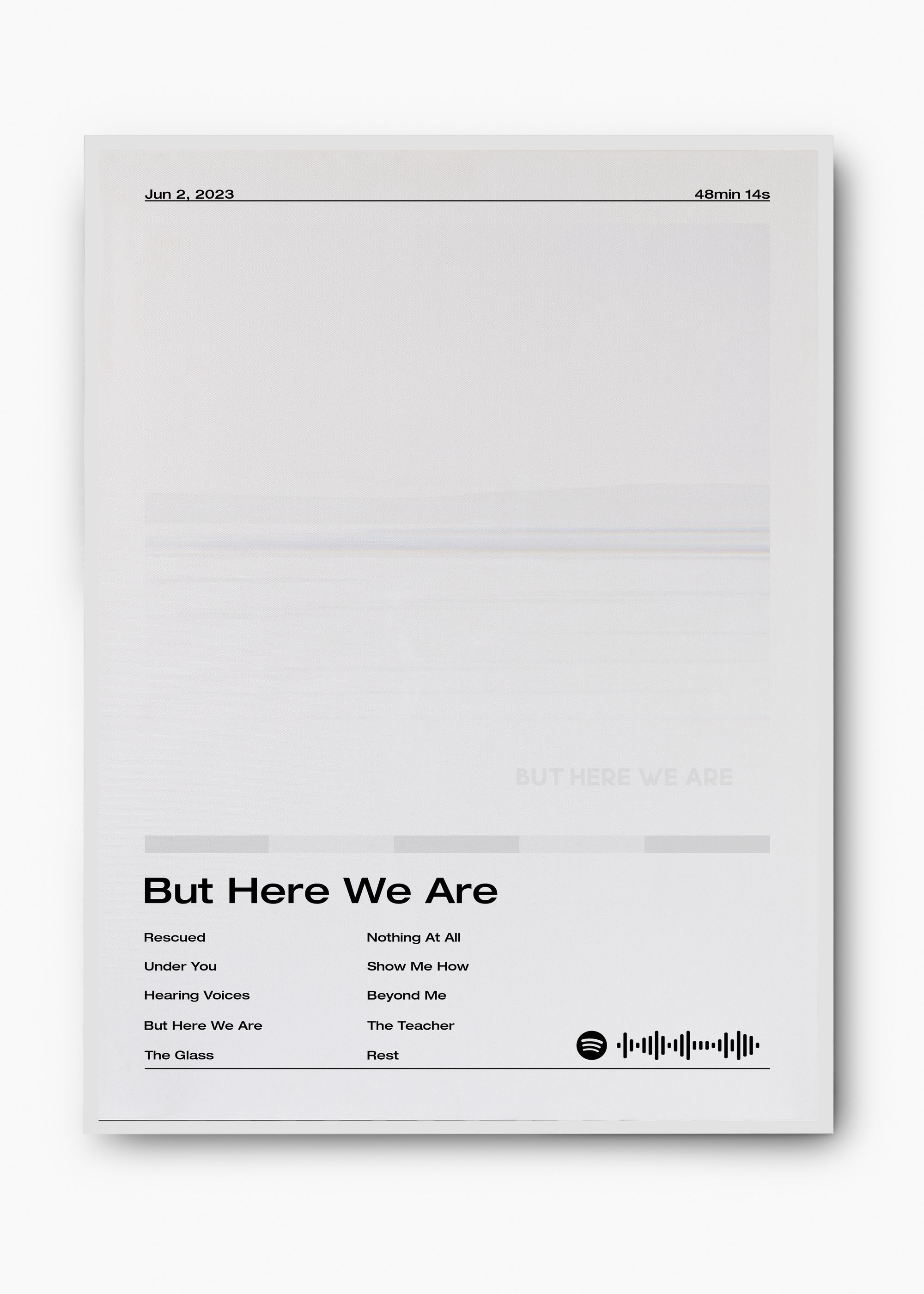 Quadro Foo Fighters But Here We Are - 2