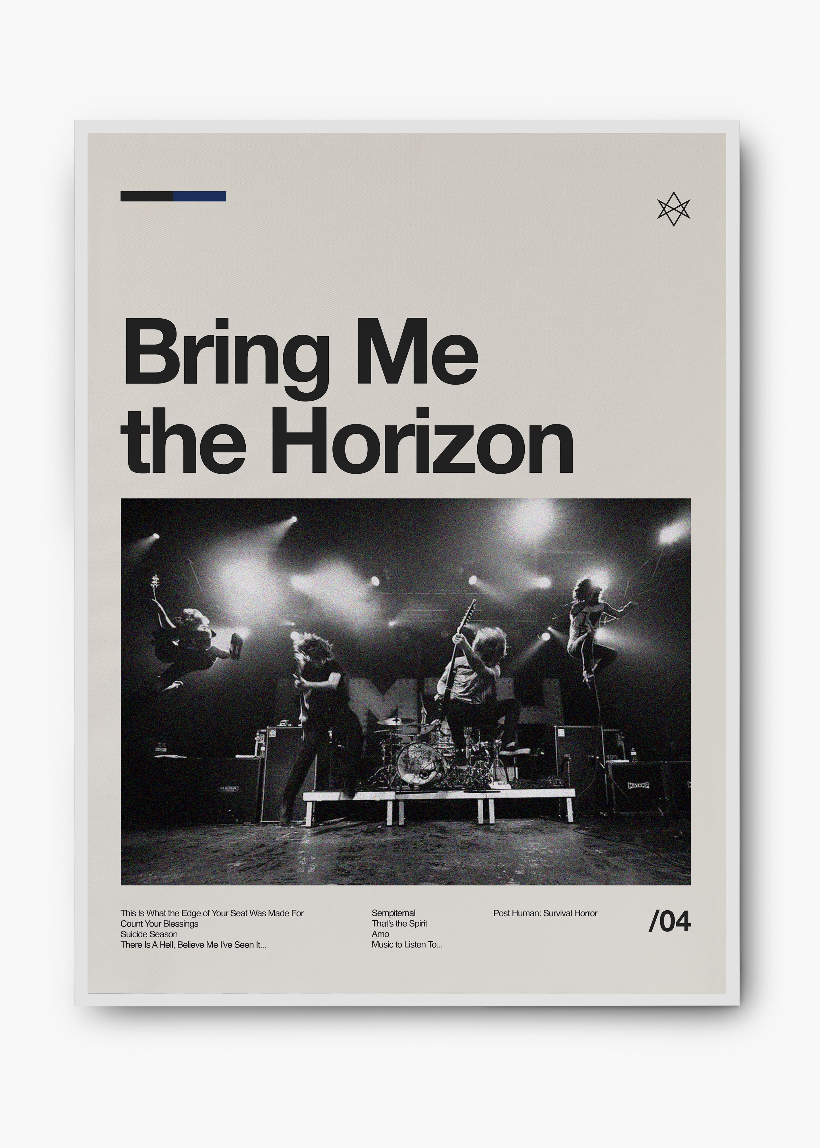 Quadro Bring Me The Horizon Banda