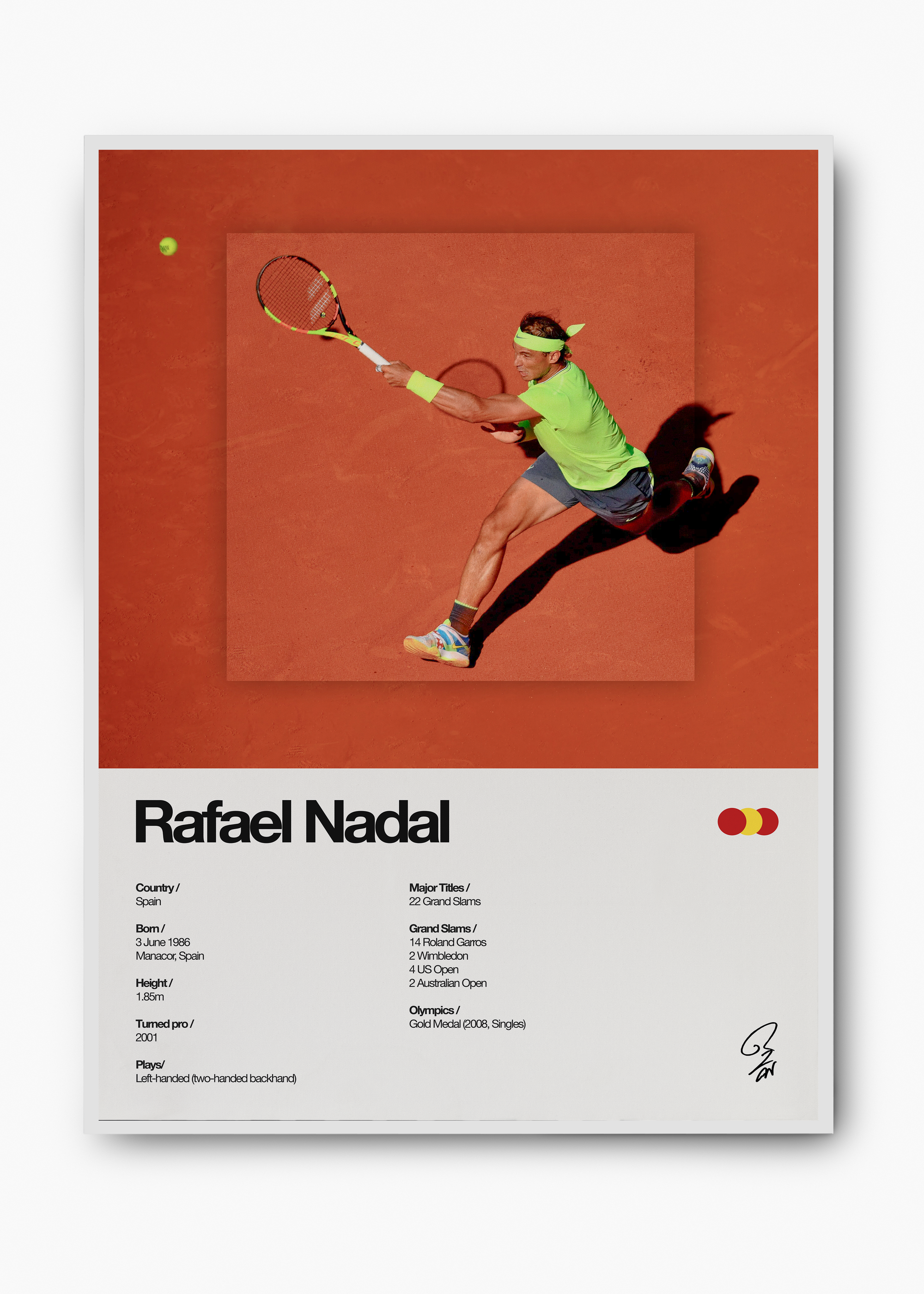 Quadro Rafael Nadal - 2