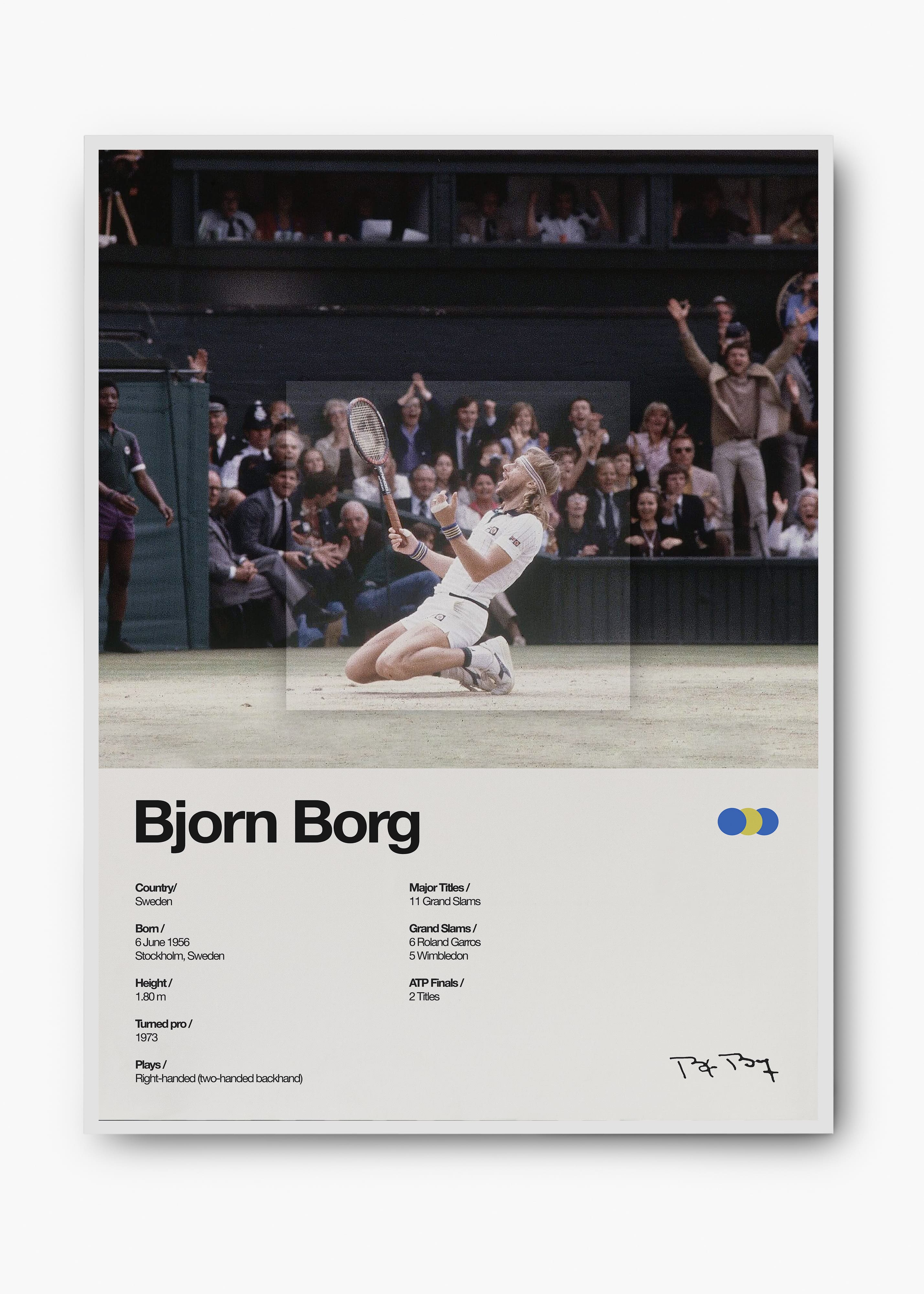 Quadro Bjorn Borg