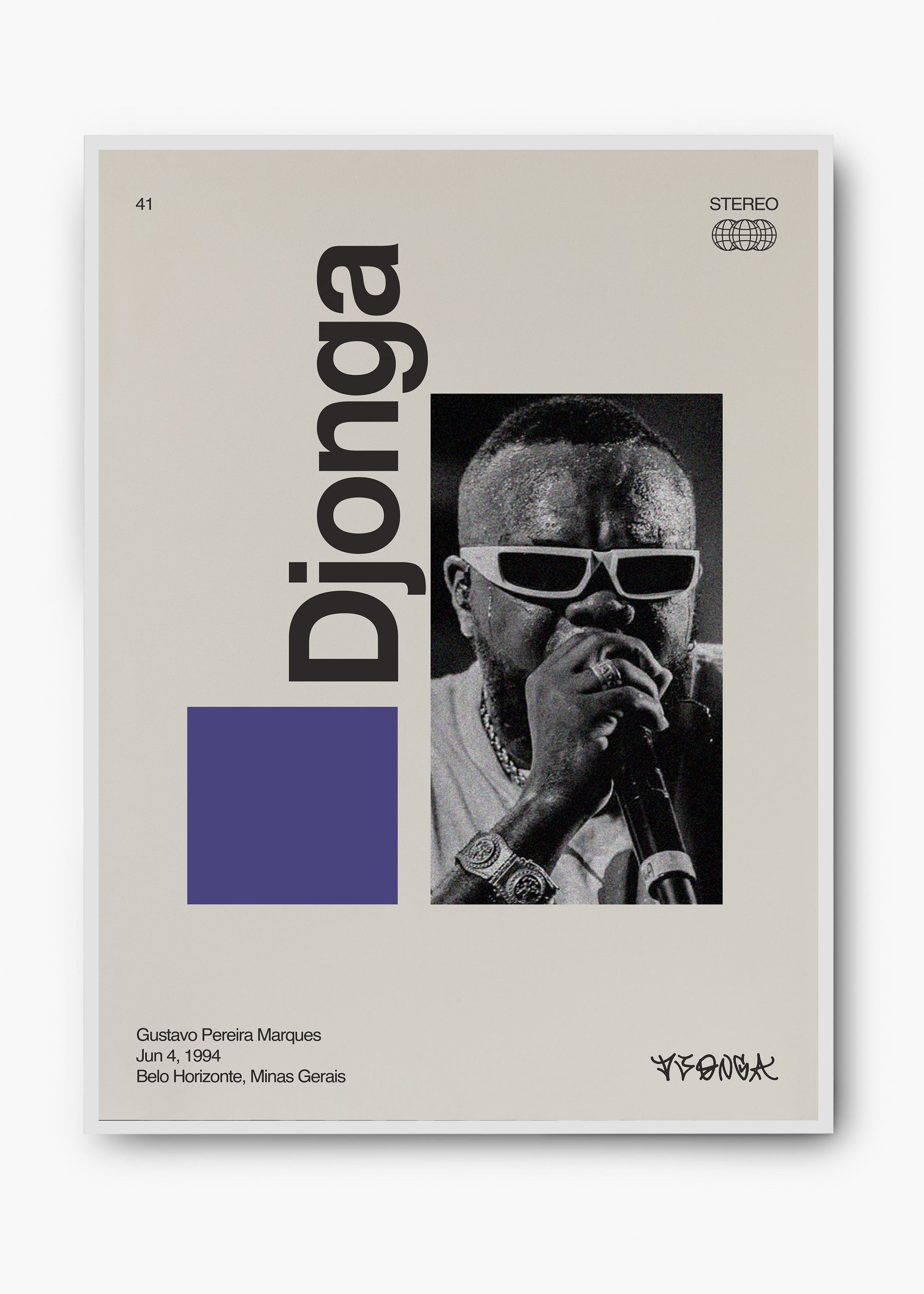 Quadro Signature Djonga