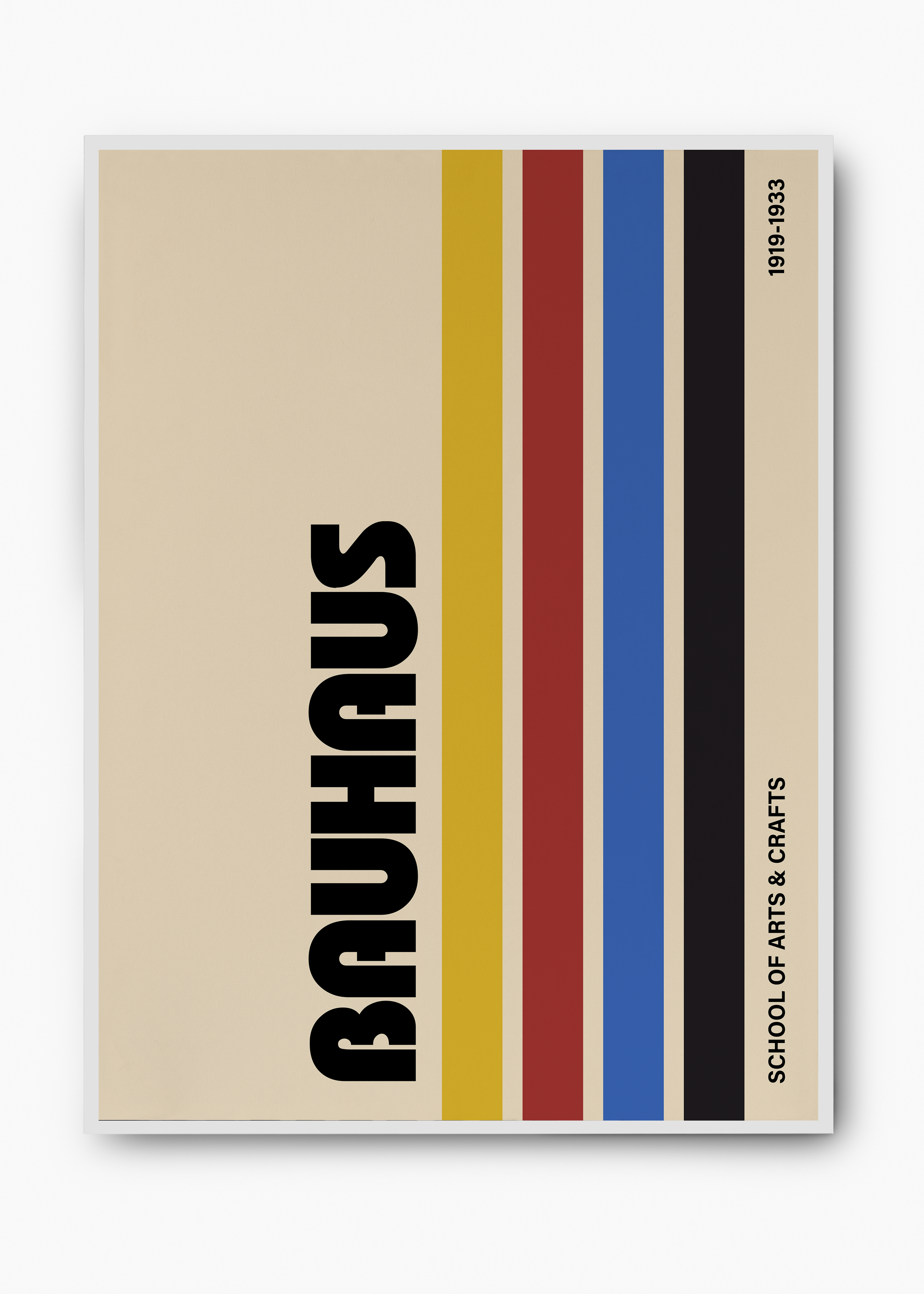 Quadro Bauhaus Primary Lines - 2