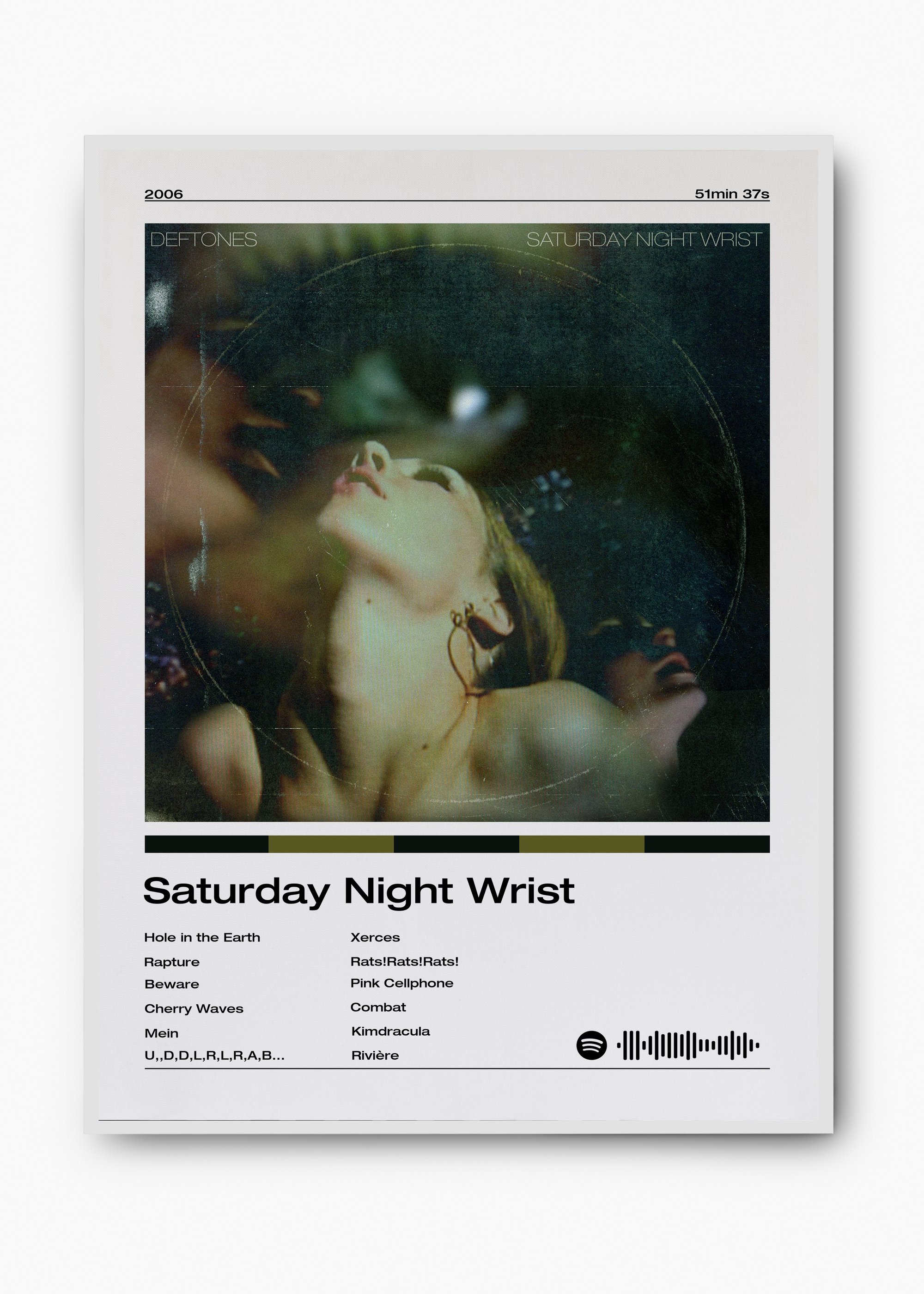Quadro Deftones Saturday Night Wrist - 2