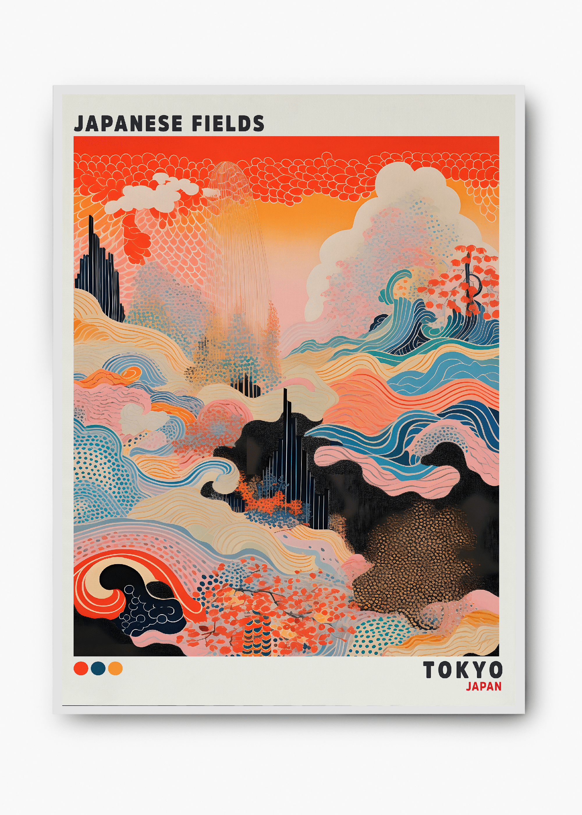 Quadro Japones Fields - 2