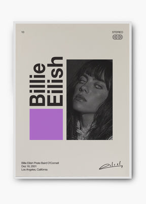 Quadro Signature Billie Eilish