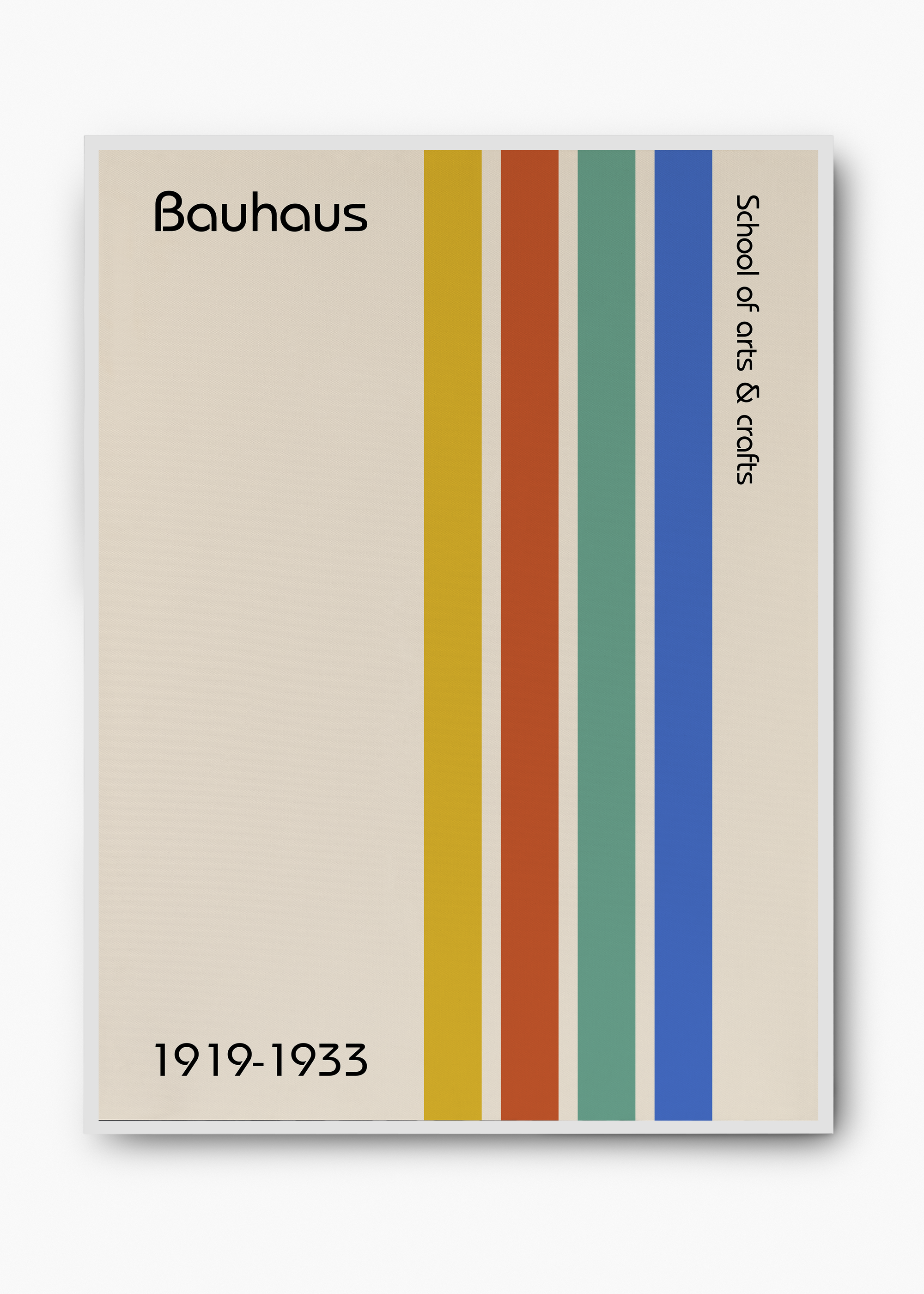 Quadro Bauhaus Symmetry - 2