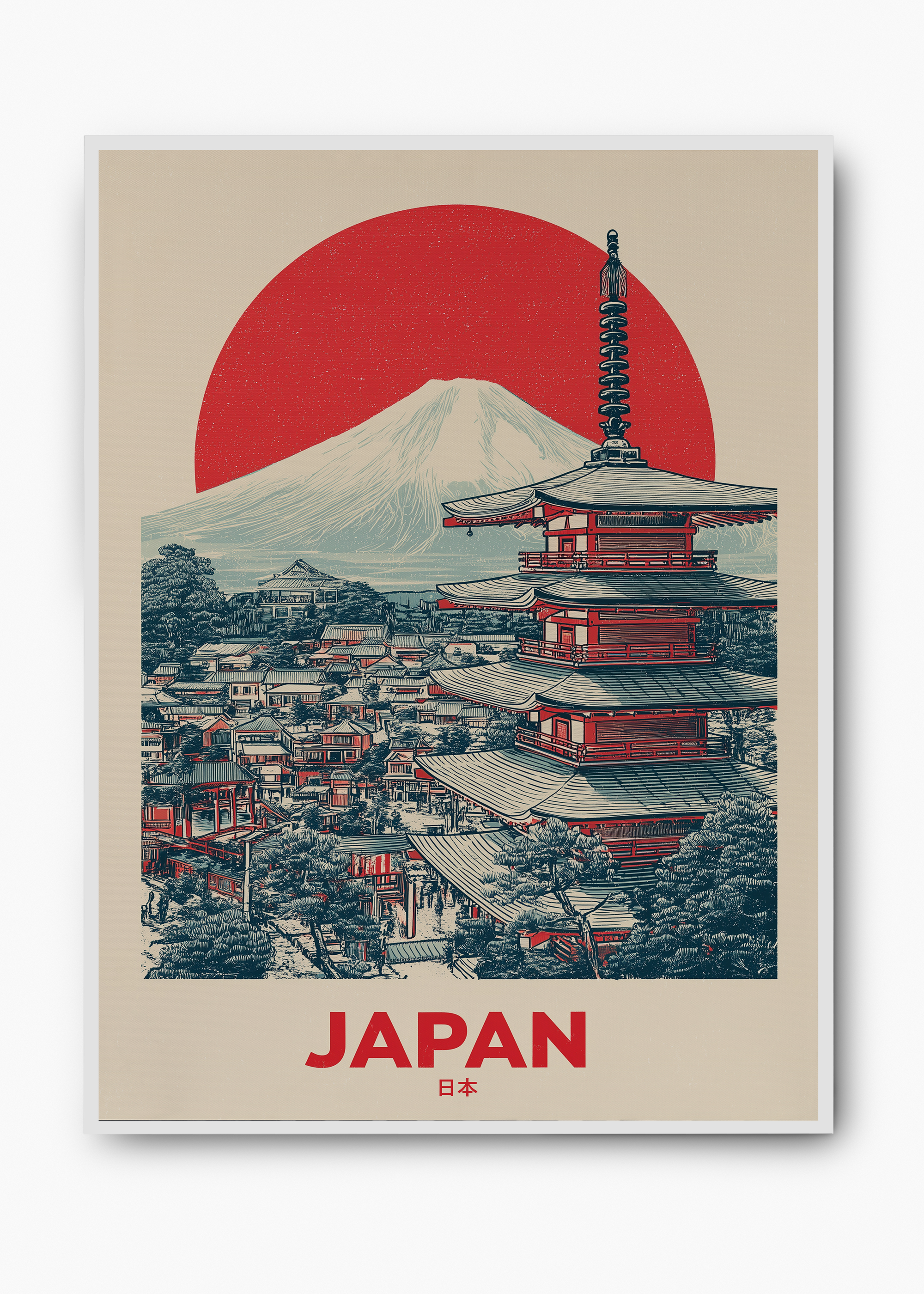 Quadro Japones Land - 2