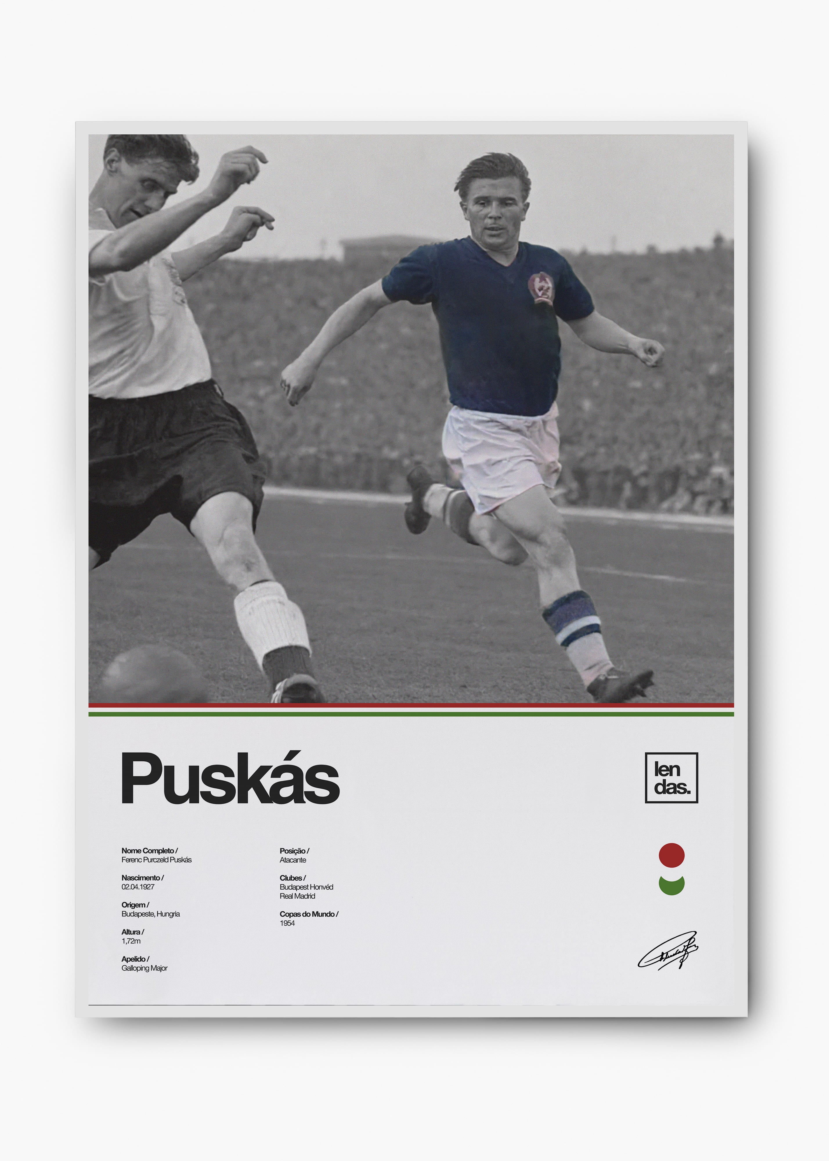 Quadro Ferenc Puskas