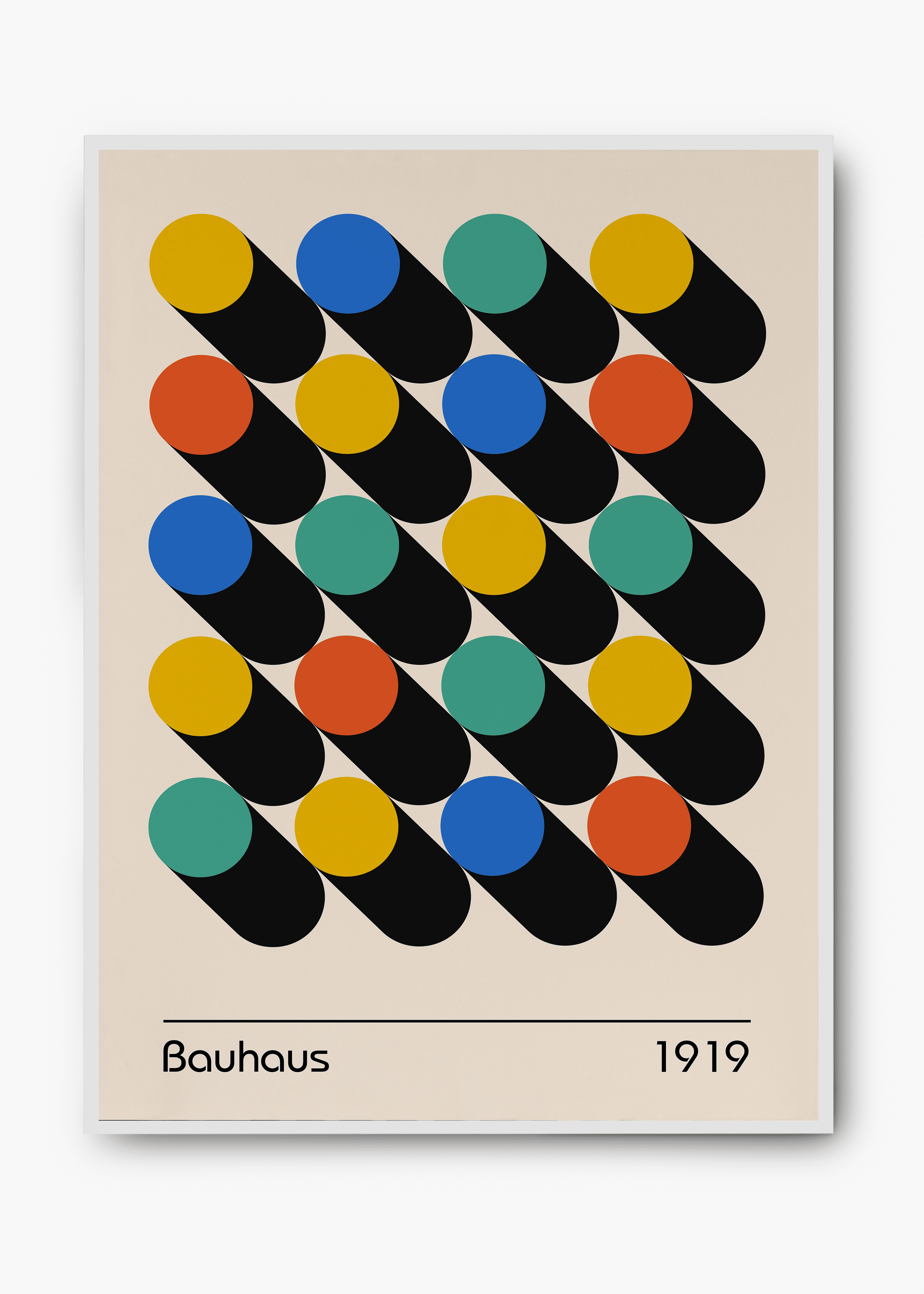 Quadro Bauhaus Spatial Tension