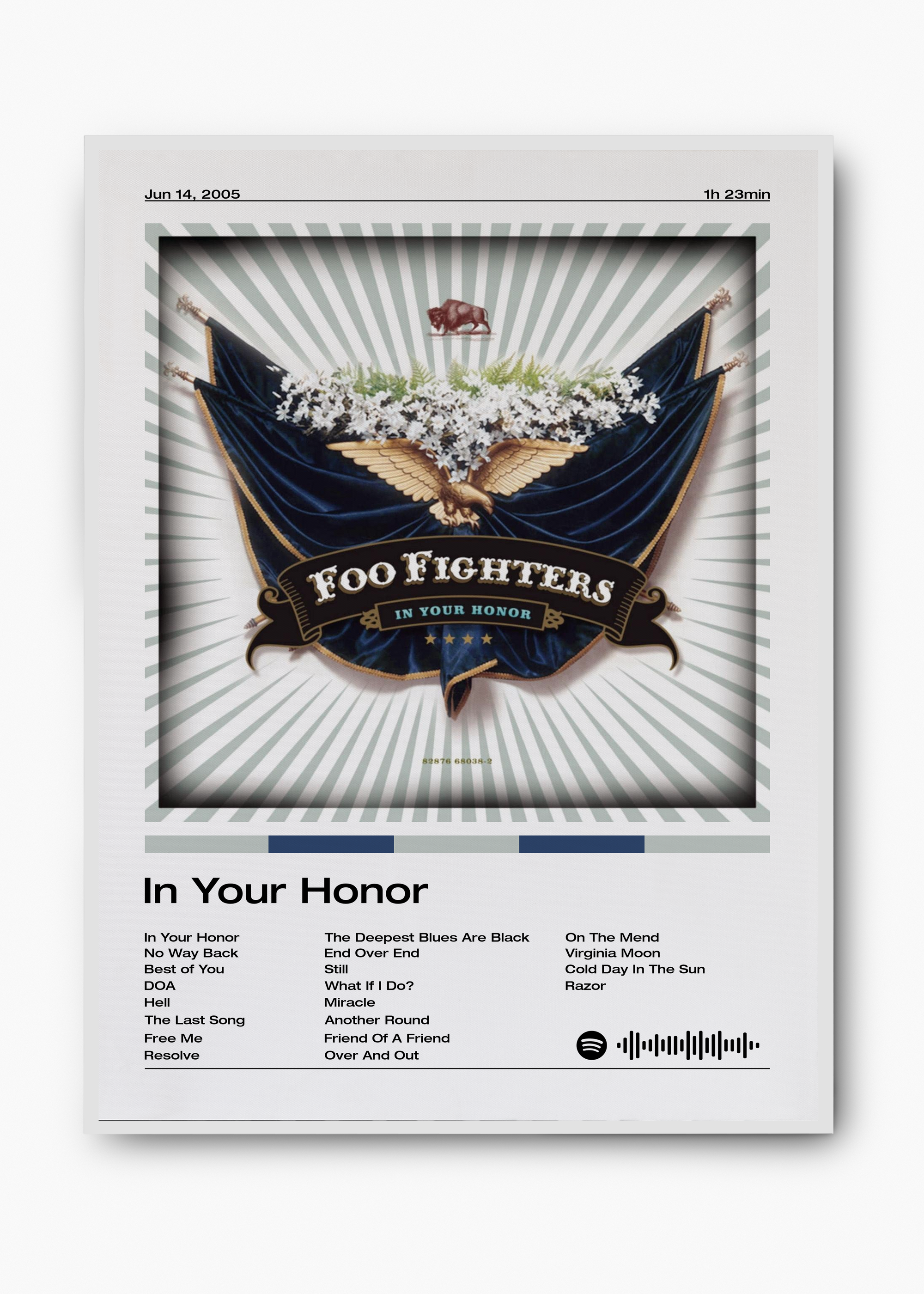 Quadro Foo Fighters In Your Honor - 2