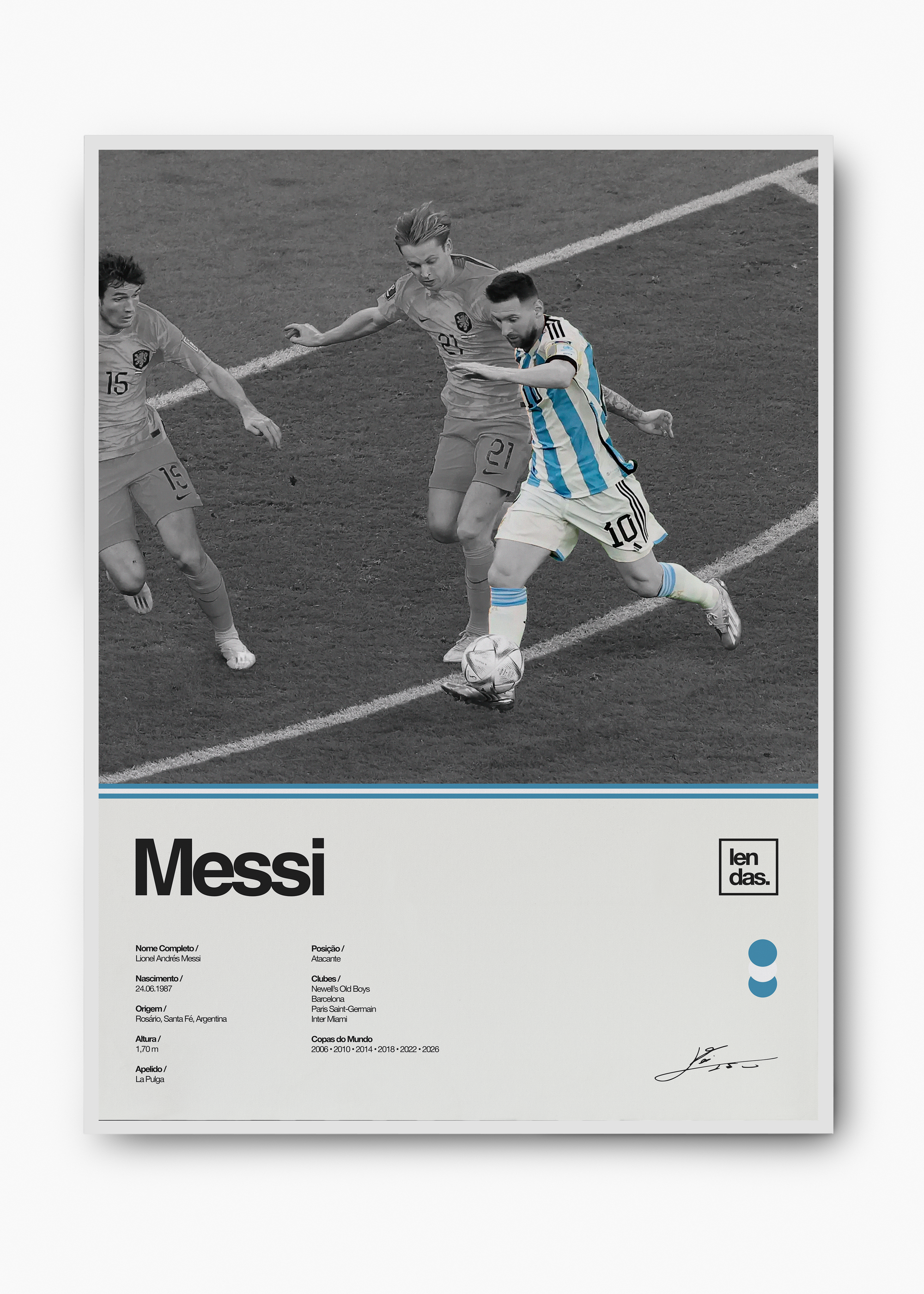Quadro Messi - 2