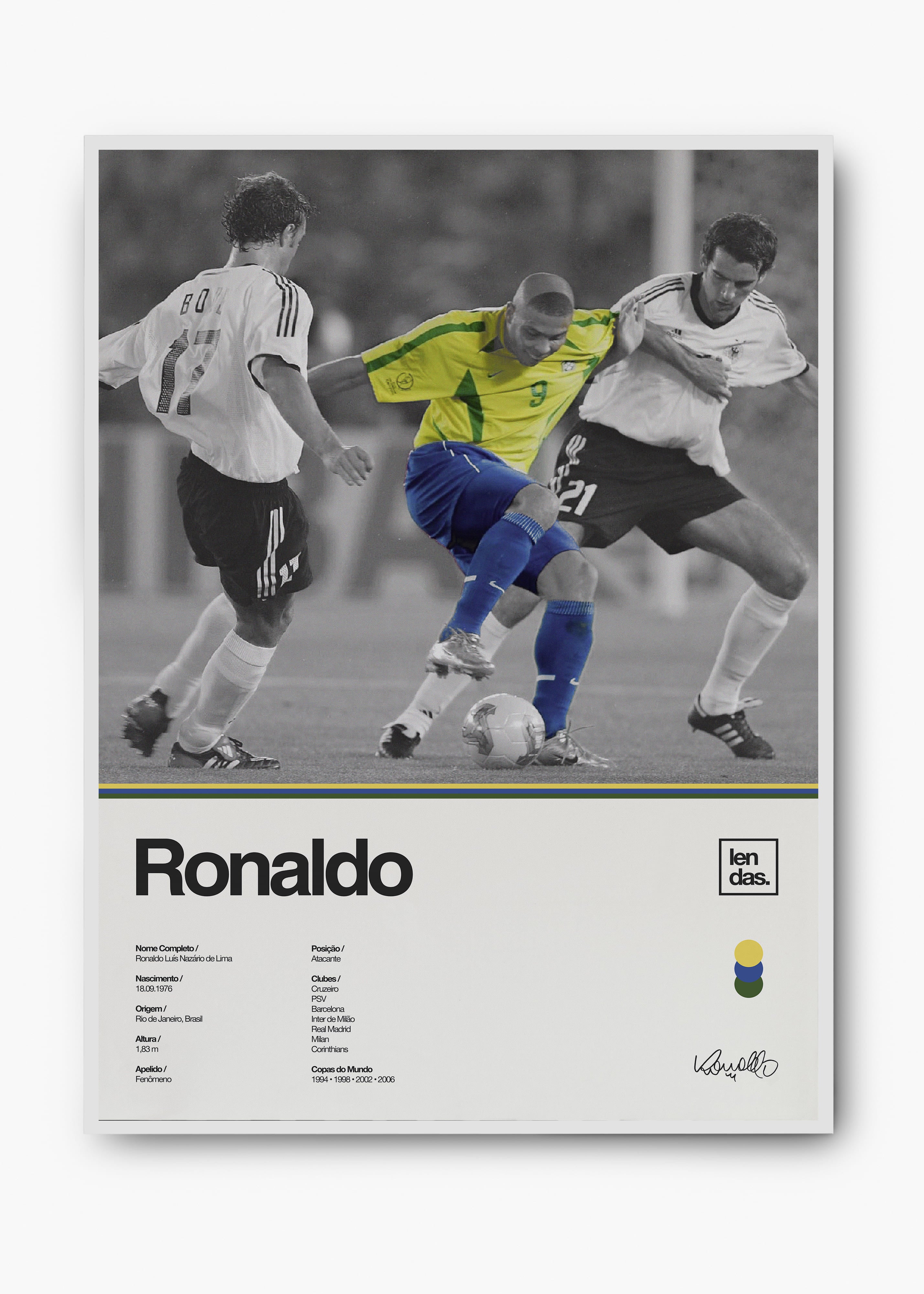 Quadro Ronaldo Fenômeno