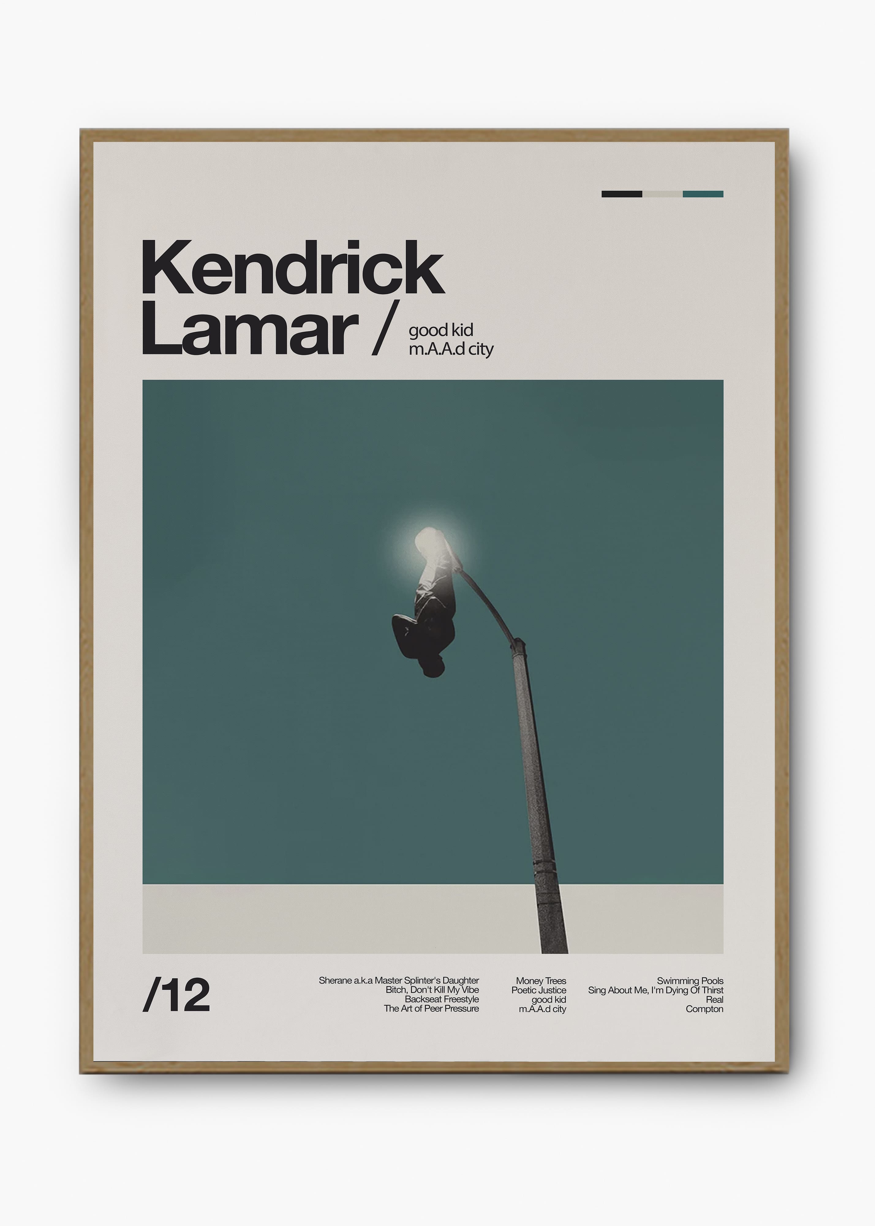 Quadro Kendrick Lamar Good Kid