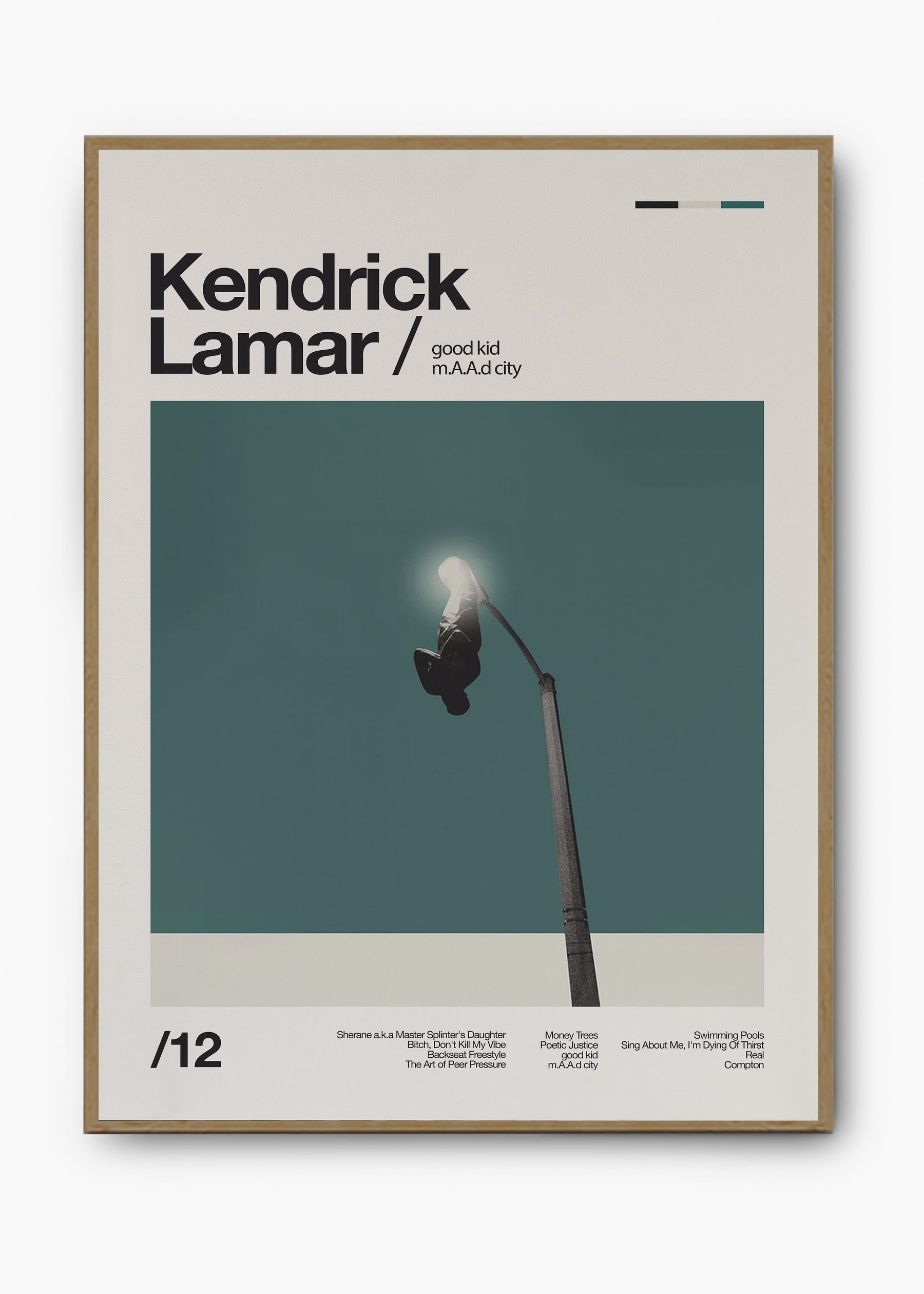 Quadro Kendrick Lamar Good Kid