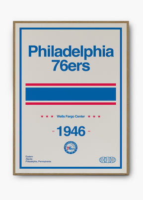 Quadro NBA Philadelphia 76ers