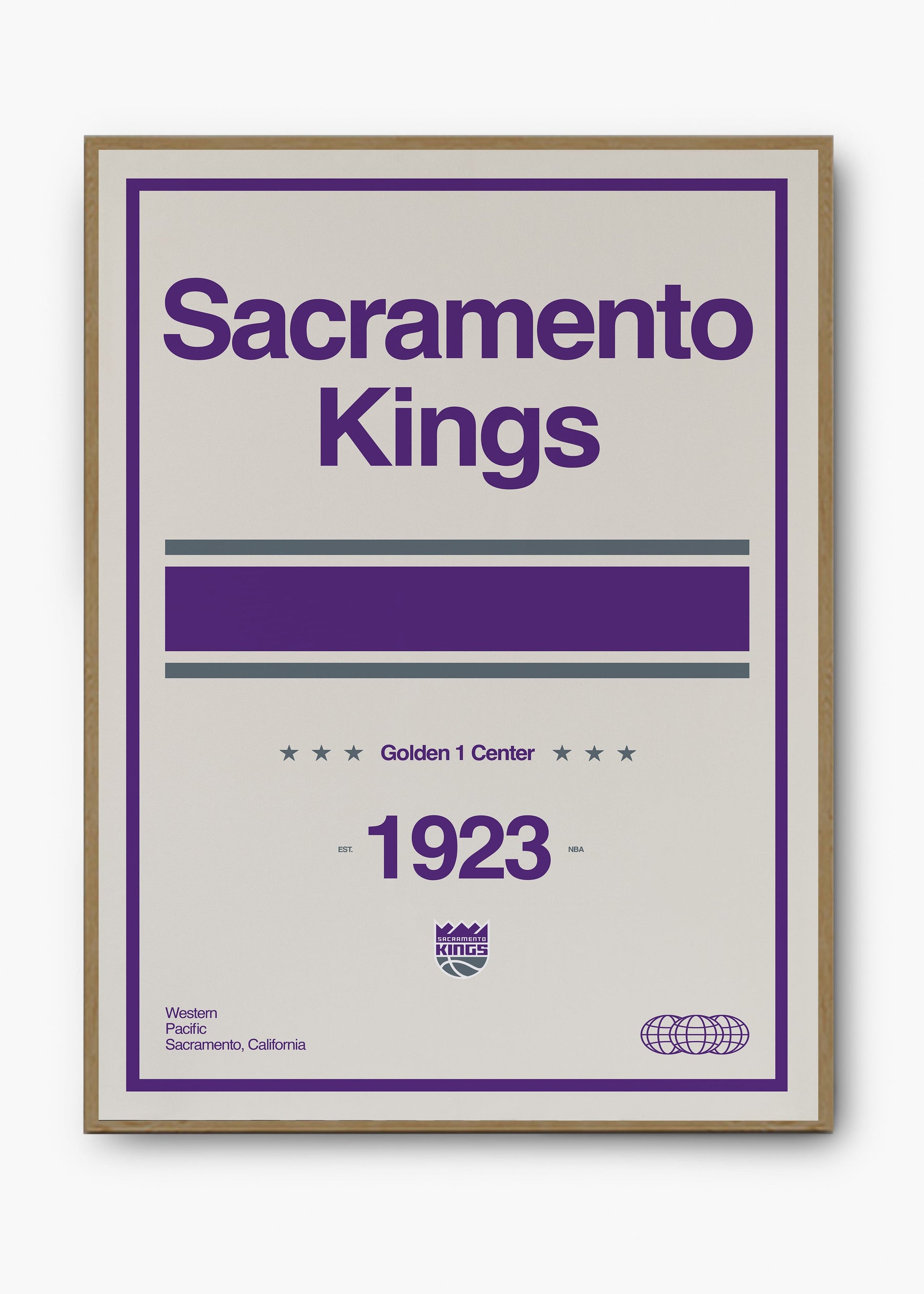 Quadro NBA Sacramento Kings