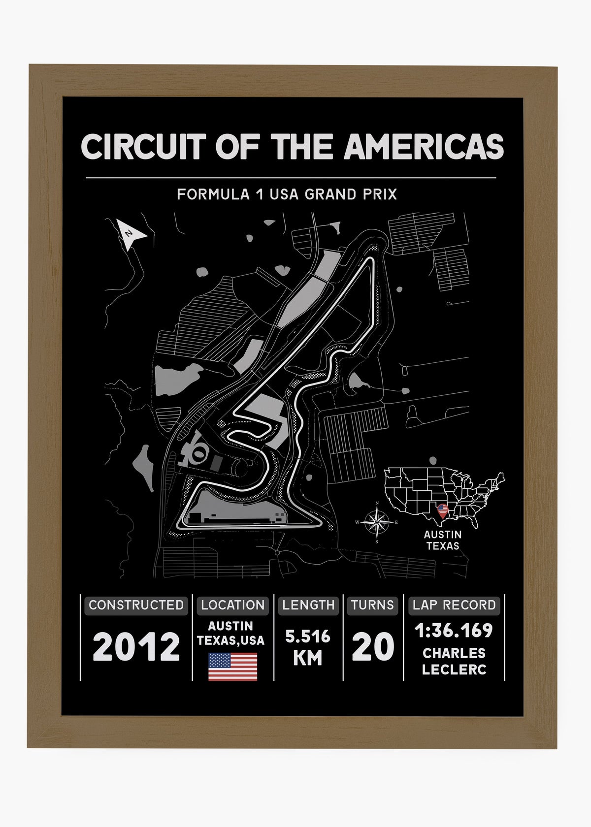 Quadro GP Circuit Of The Americas