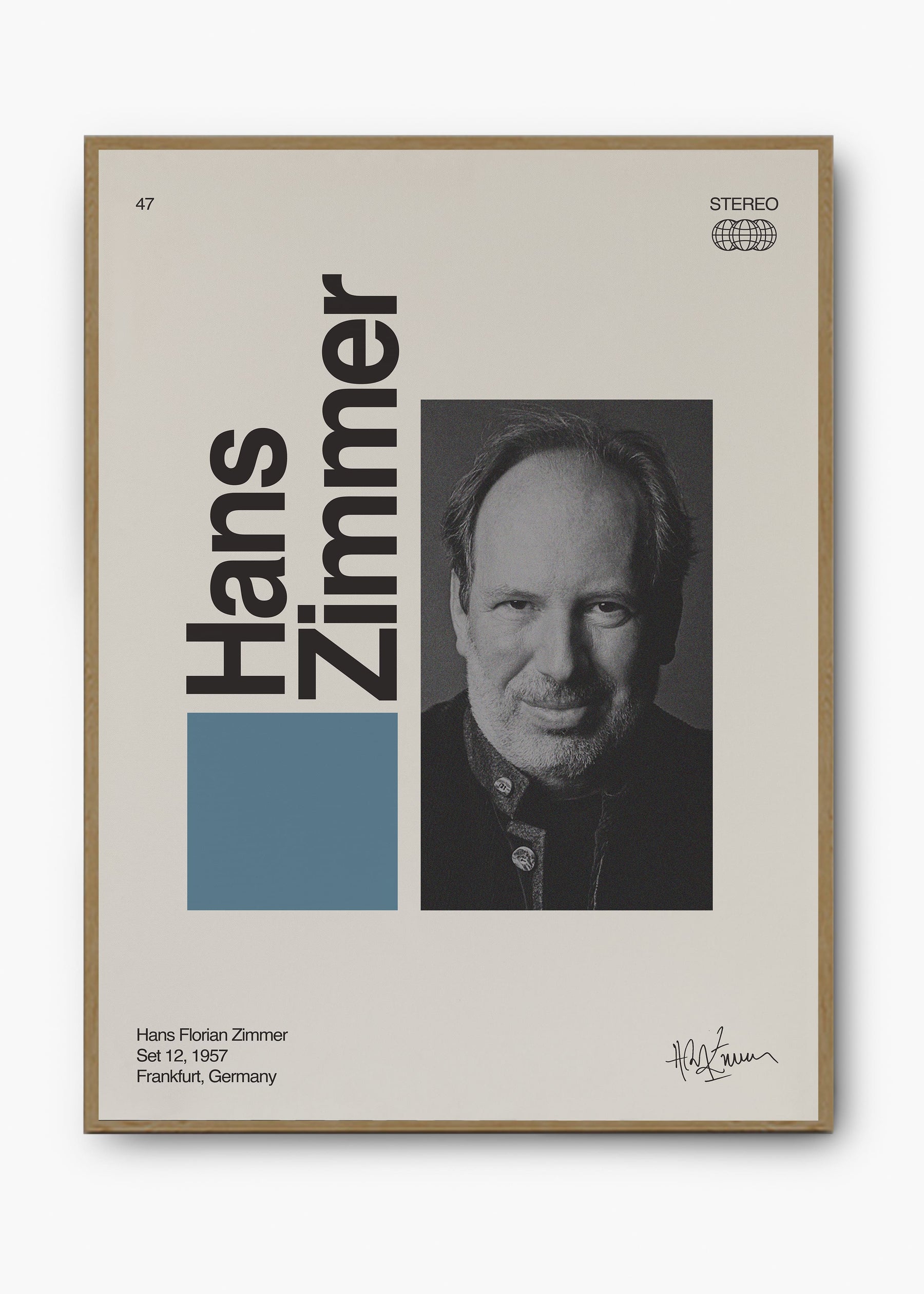 Quadro Signature Hanz Zimmer