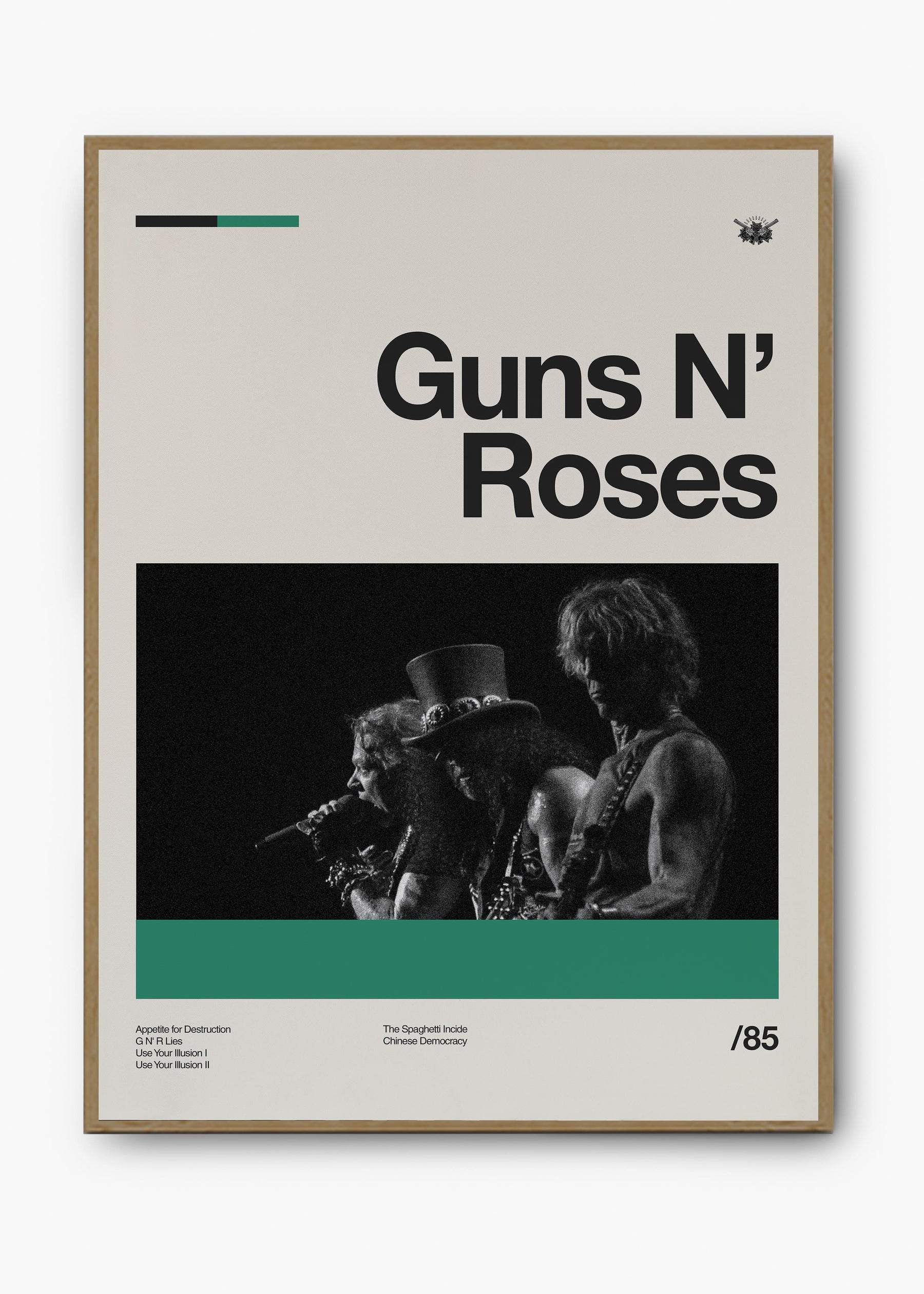 Quadro Guns n' Roses Banda