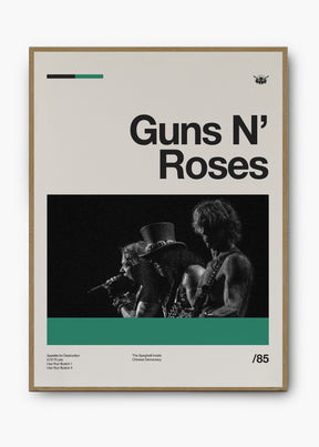 Quadro Guns n' Roses Banda