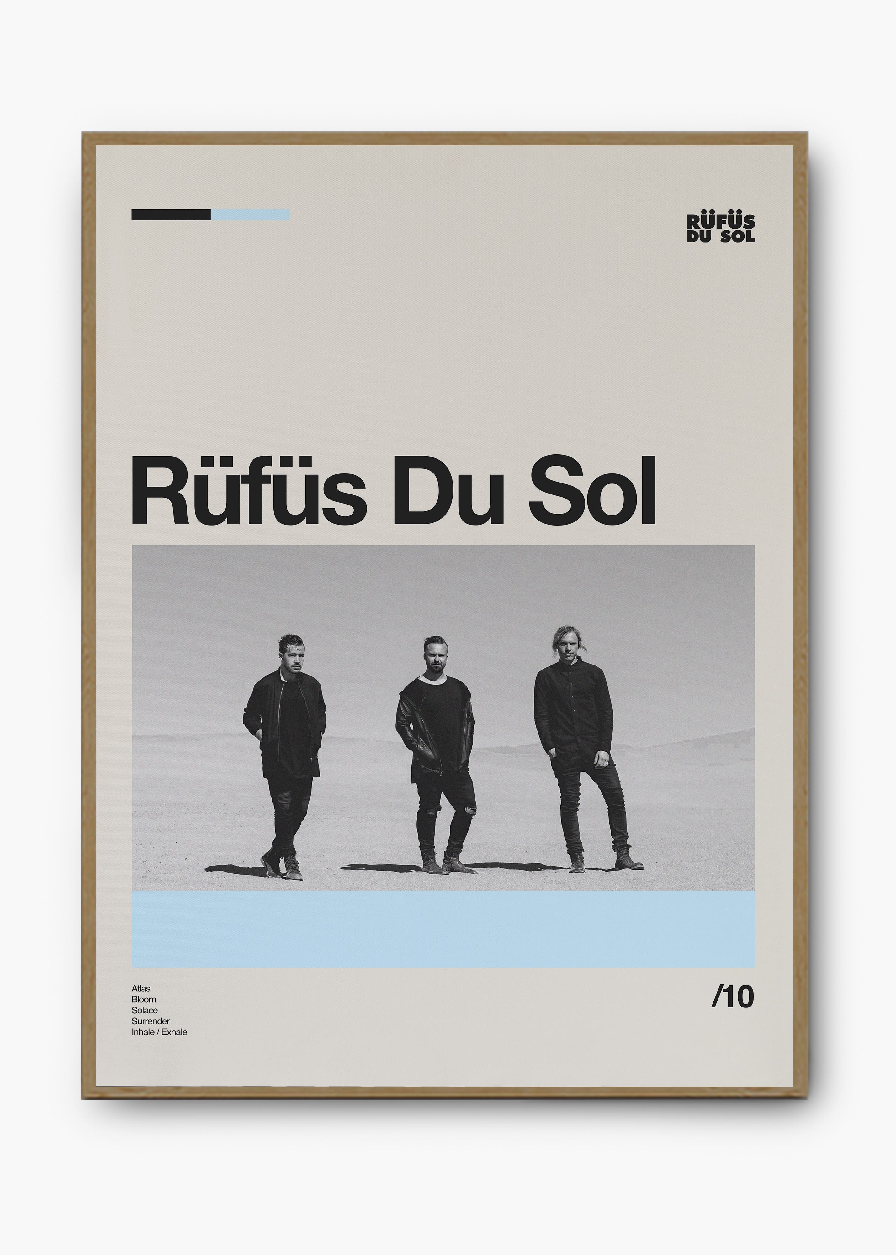 Quadro Rufus du Sol Banda