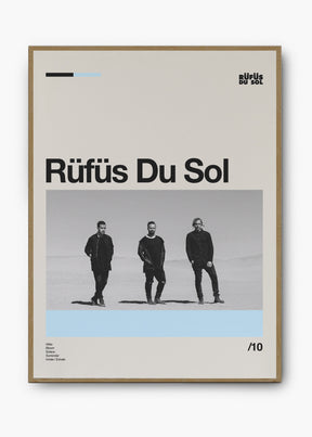 Quadro Rufus du Sol Banda
