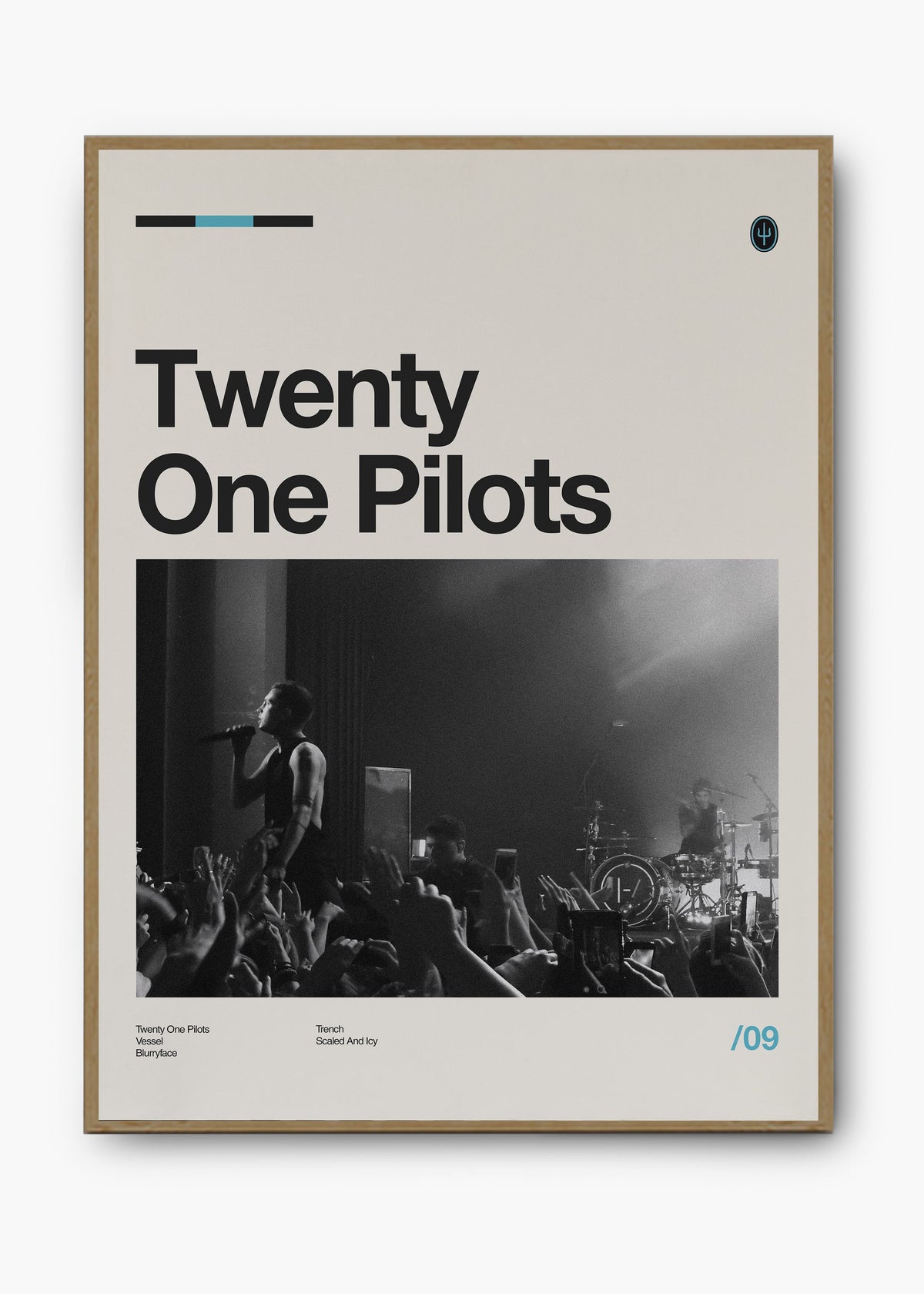Quadro Twenty One Pilots Banda