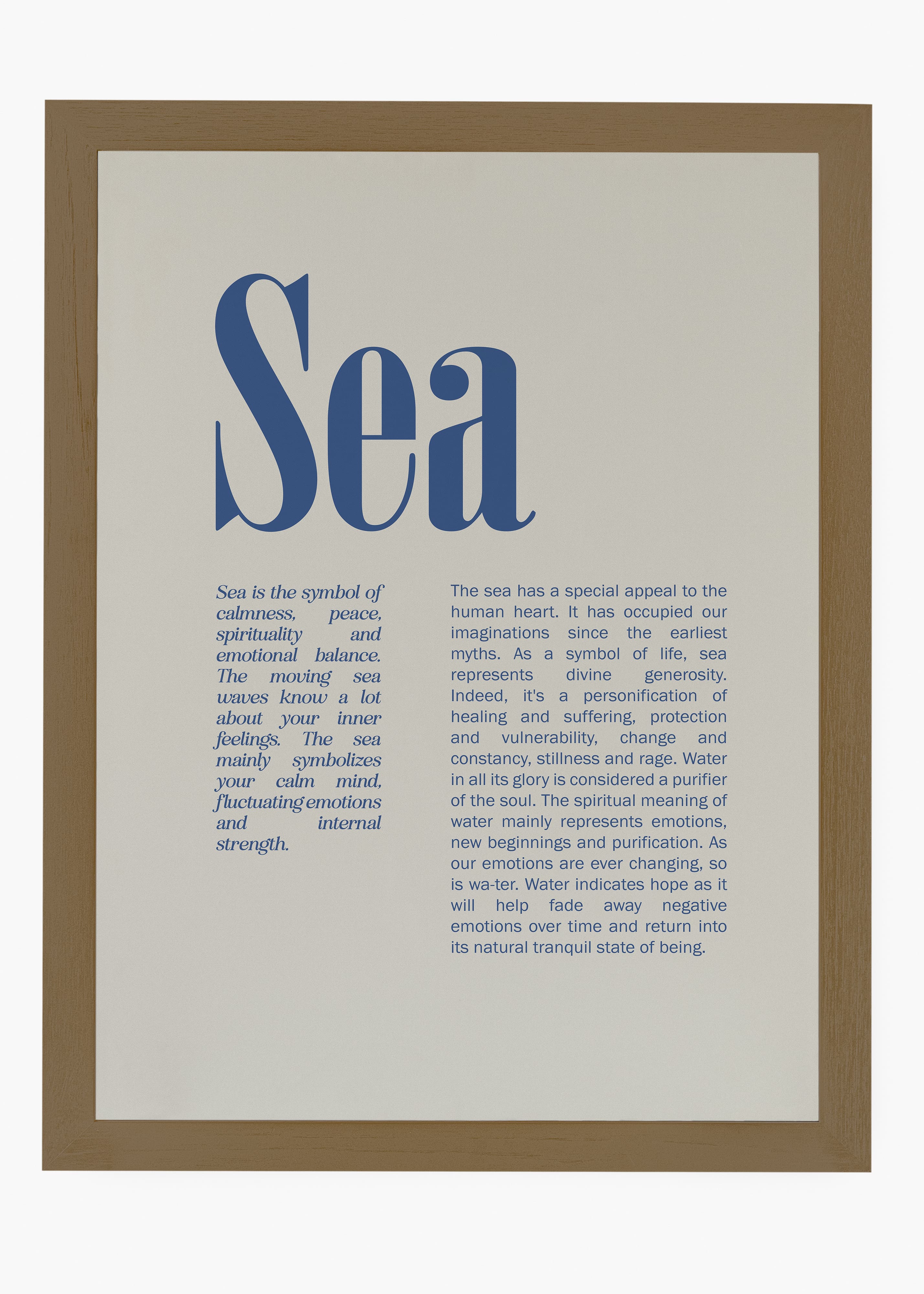 Quadro Sea