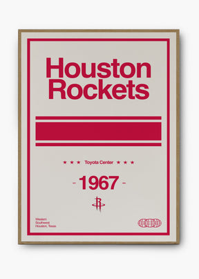 Quadro NBA Houston Rockets