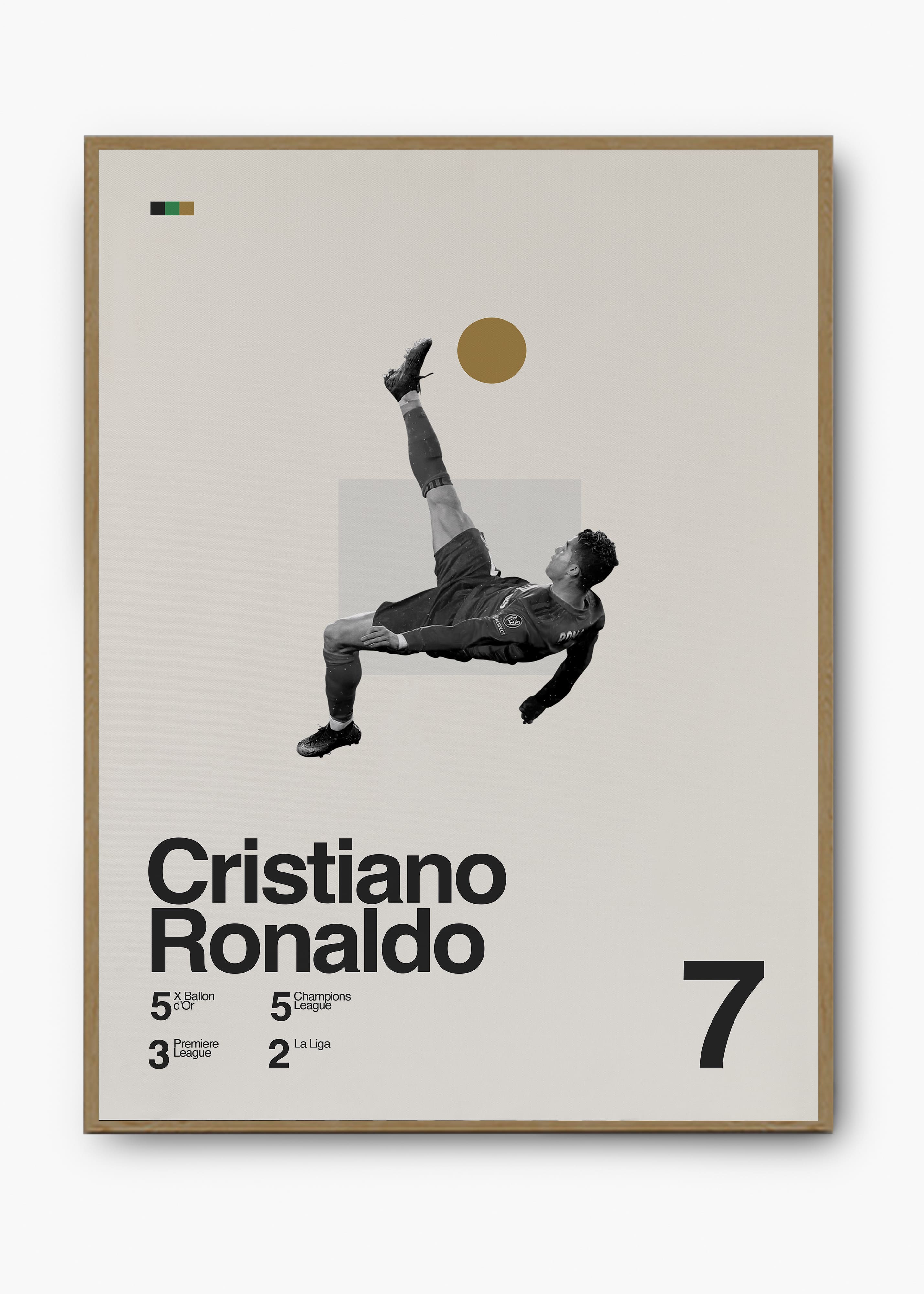 Quadro Cristiano Ronaldo CR7
