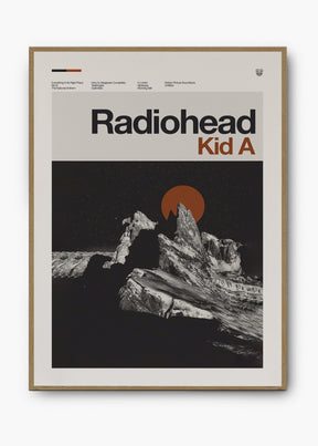 Quadro Radiohead Kid A
