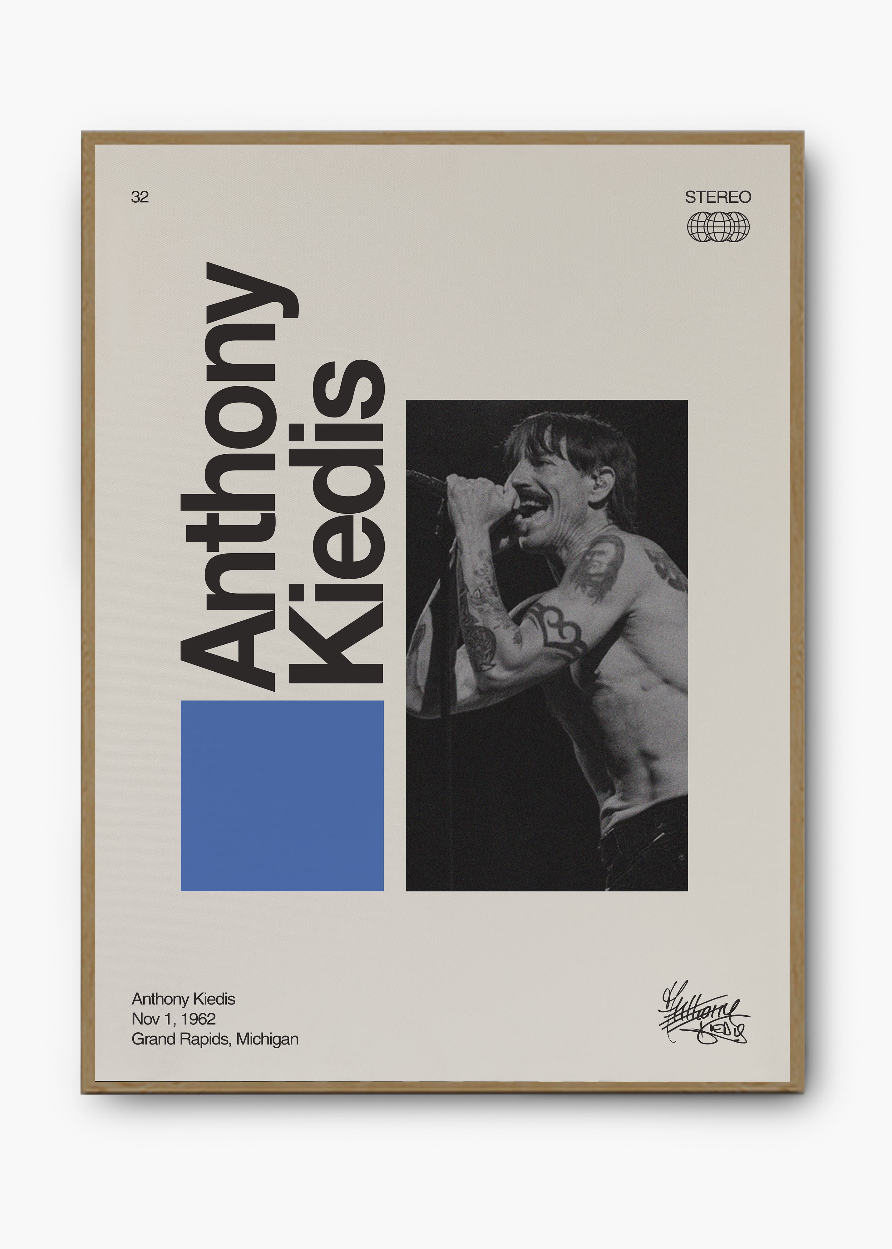 Quadro Signature Anthony Kiedis